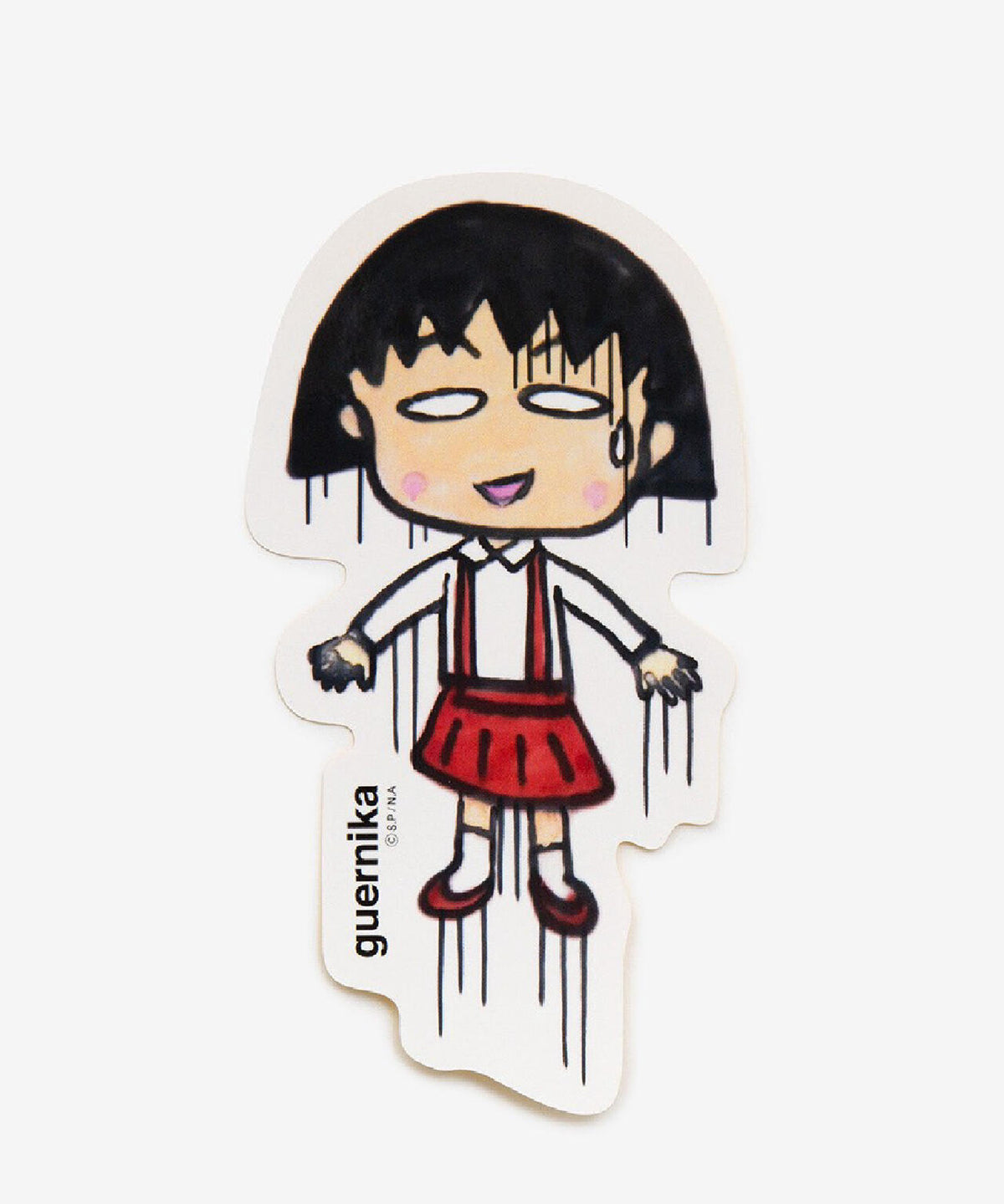 guernika×ちびまる子ちゃん/Drooping Maruko Sticker