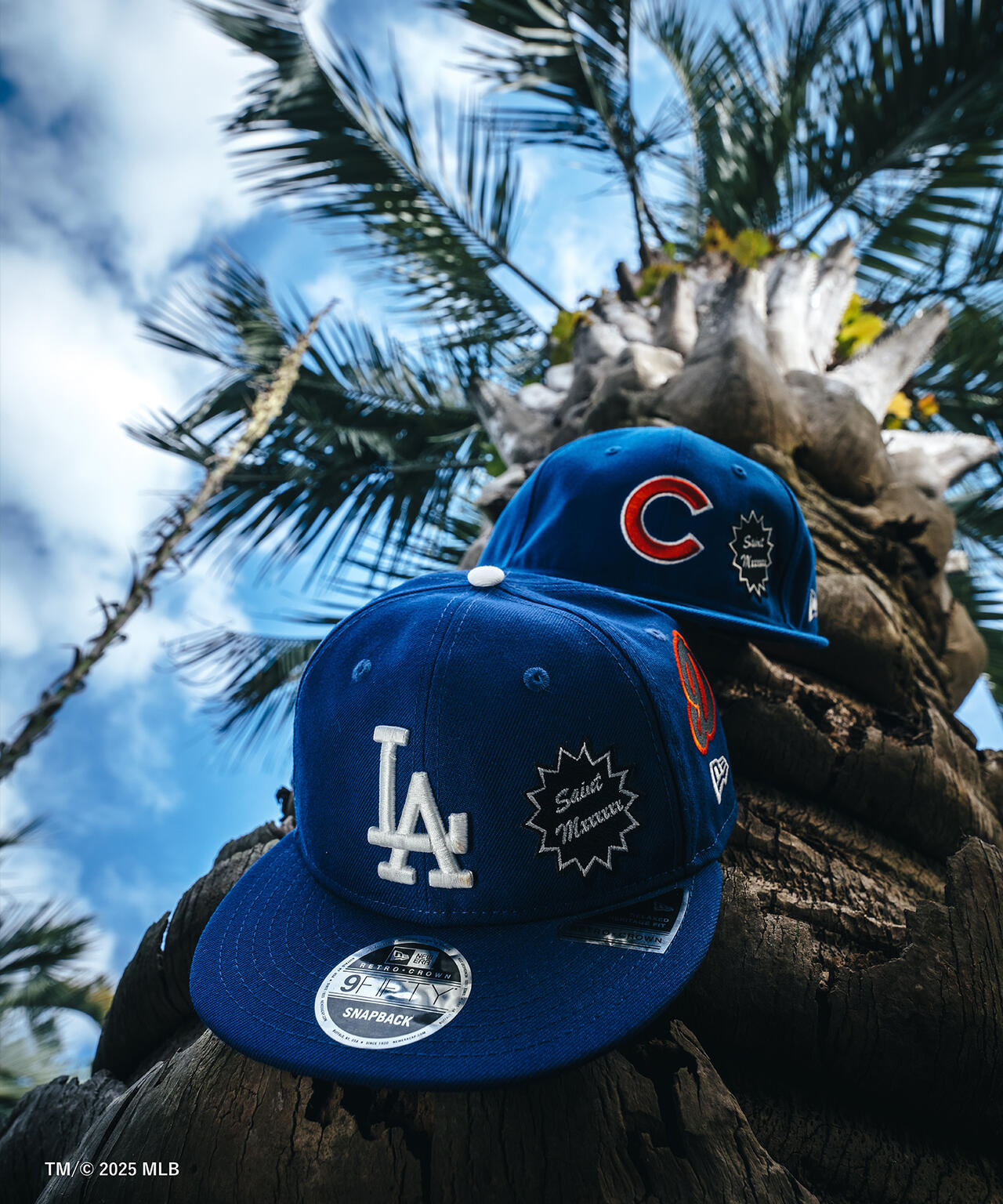 SAINT MICHAEL/セントマイケル/NE_CAP CUBS BLUE