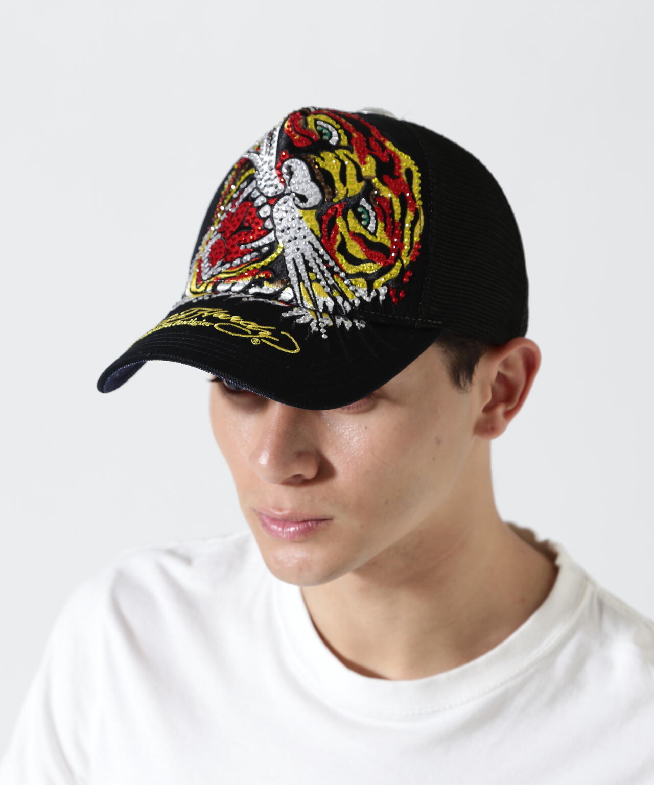 Ed Hardy/エド ハーディー/ED HARDY TIGER R-STONE CAP