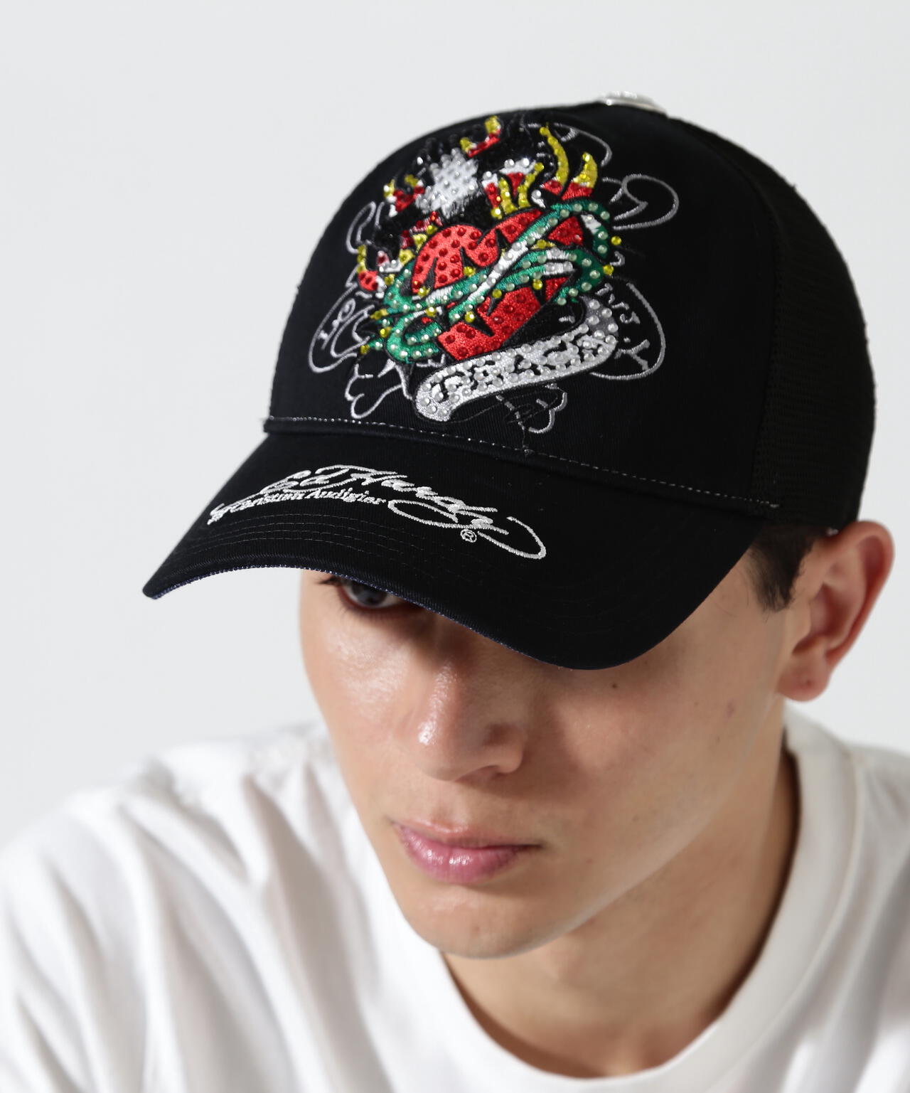 Ed Hardy/エド ハーディー/ED HARDY HEART R-STONE CAP