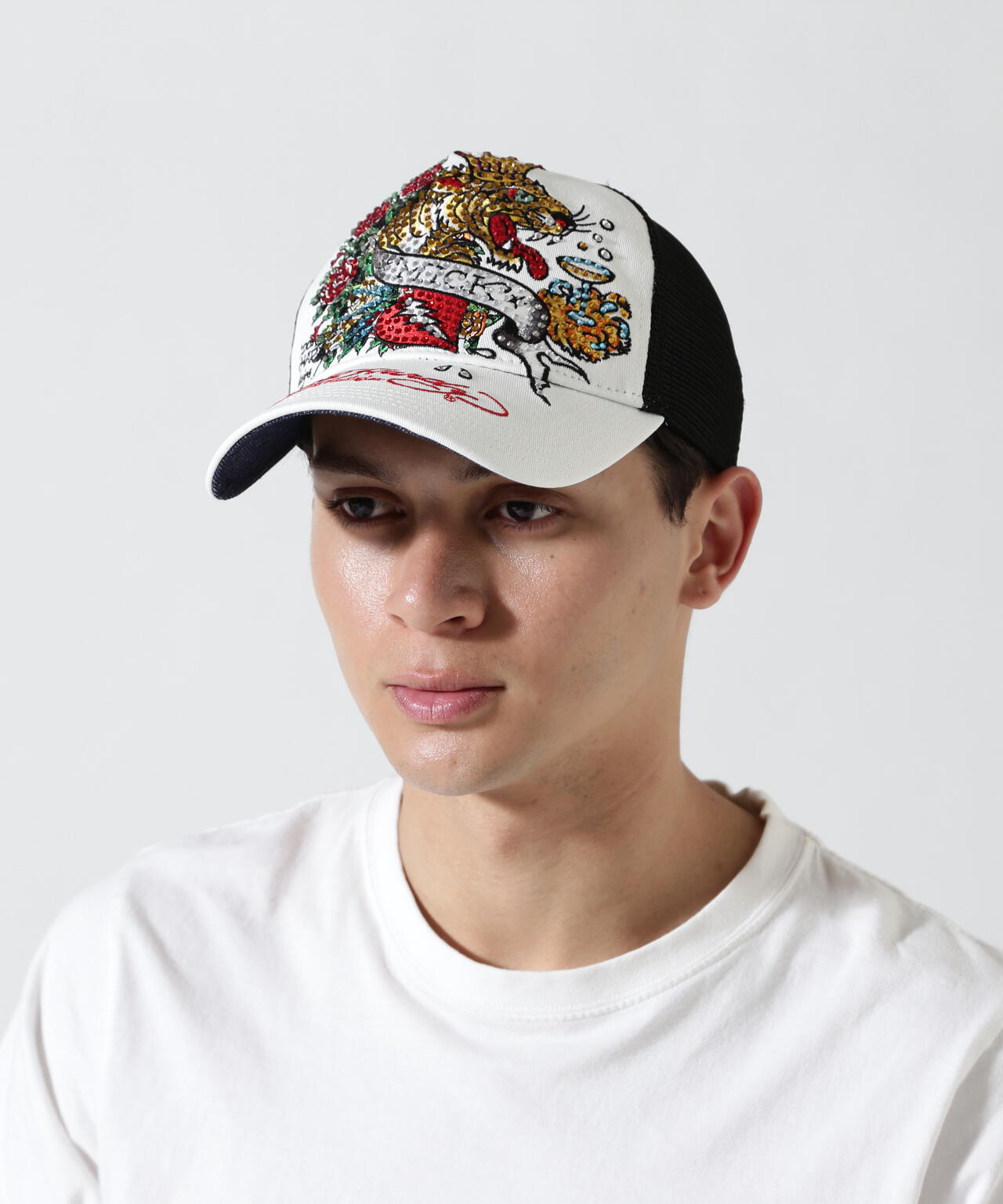 Ed Hardy/エド ハーディー/ED HARDY CROWN R-STONE CAP