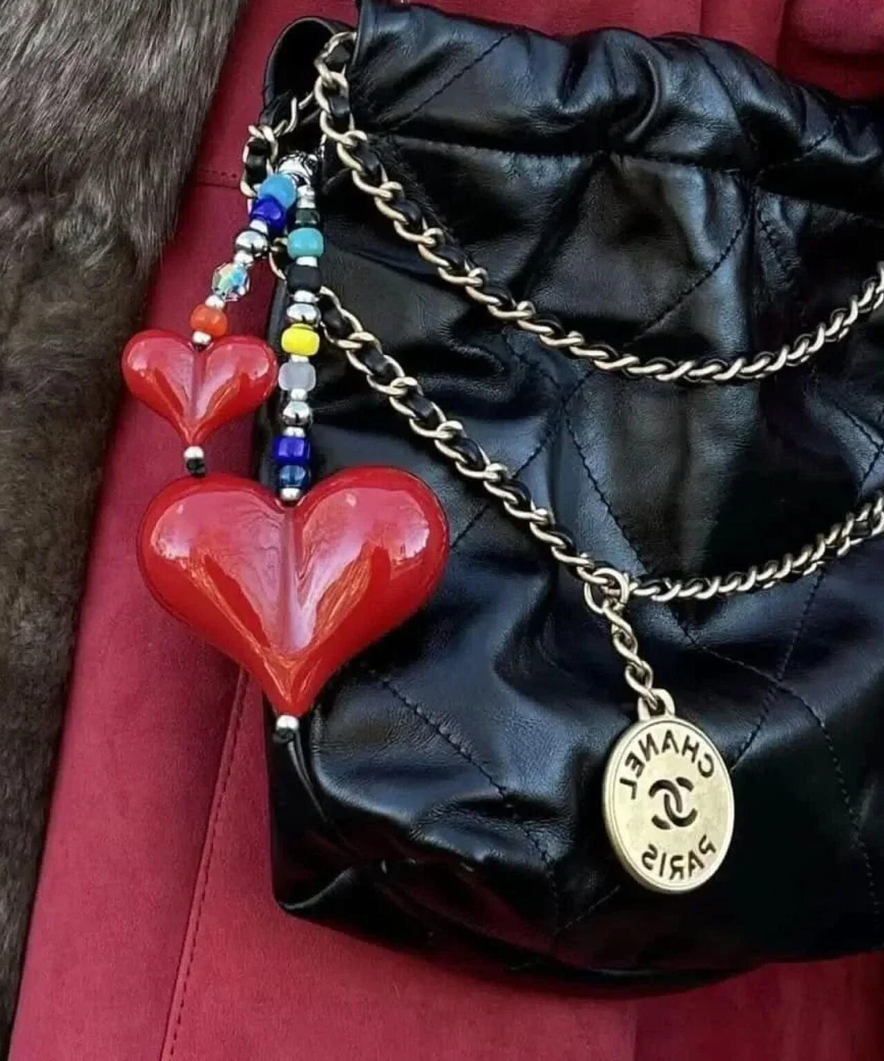String Ting/ストリング ティング/Big Love Shorty Bag Charm