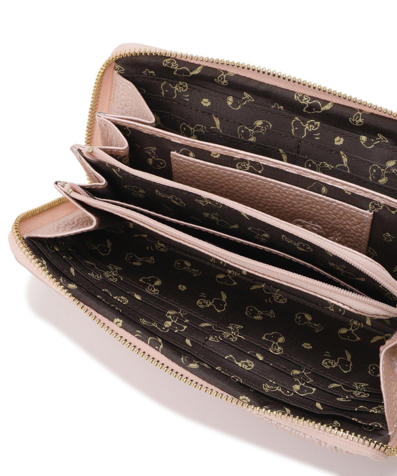 SNOOPY LEATHER COLLECTION/スヌーピーレザーコレクション/かるふわシリーズ束入れ