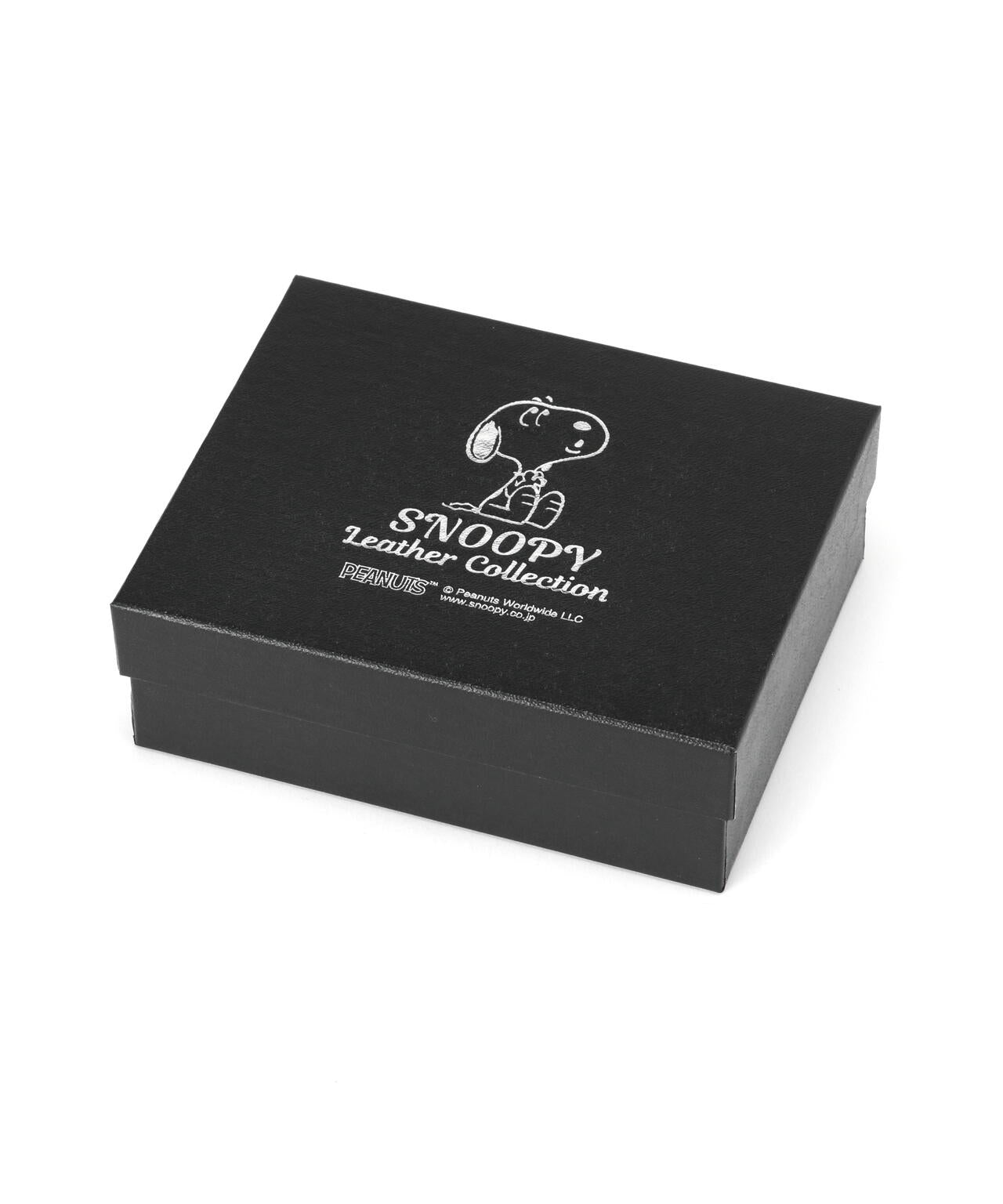 SNOOPY LEATHER COLLECTION/スヌーピーレザーコレクション/かるふわシリーズ 二つ折れ財布