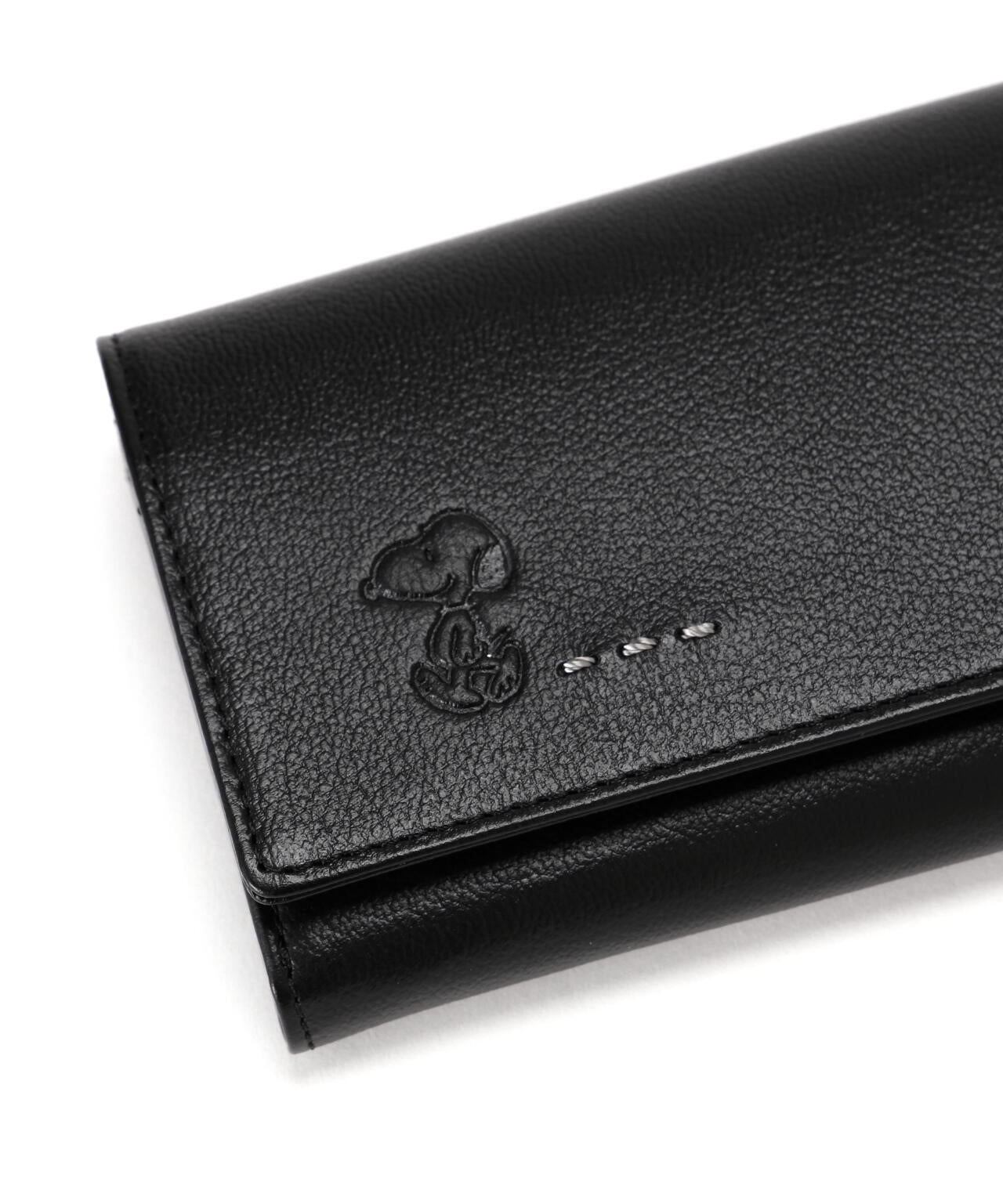 SNOOPY LEATHER COLLECTION/スヌーピーレザーコレクション/ステッチシリーズ 2ルーム束入