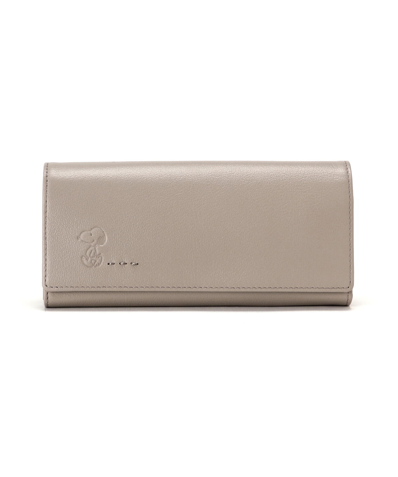 SNOOPY LEATHER COLLECTION/スヌーピーレザーコレクション/ステッチシリーズ 2ルーム束入