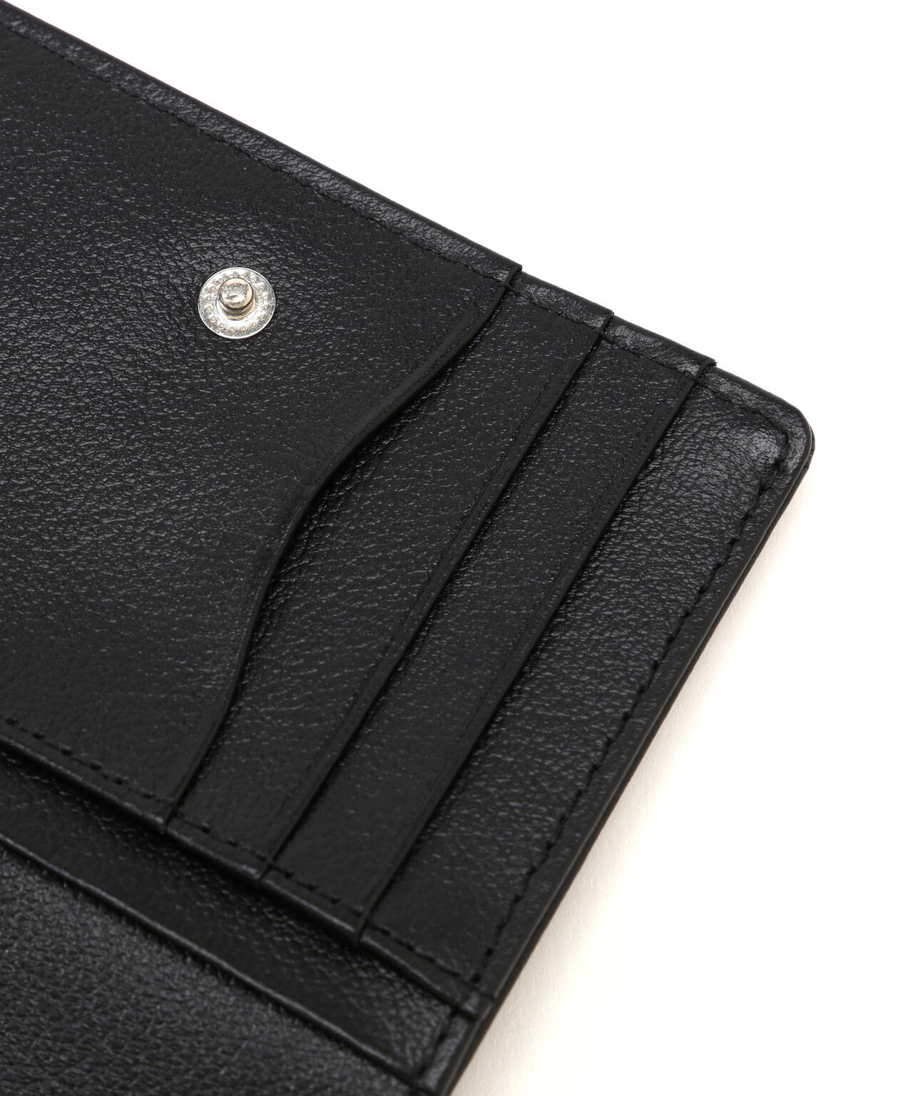 SNOOPY LEATHER COLLECTION/スヌーピーレザーコレクション/ステッチシリーズ 2ルーム二つ折