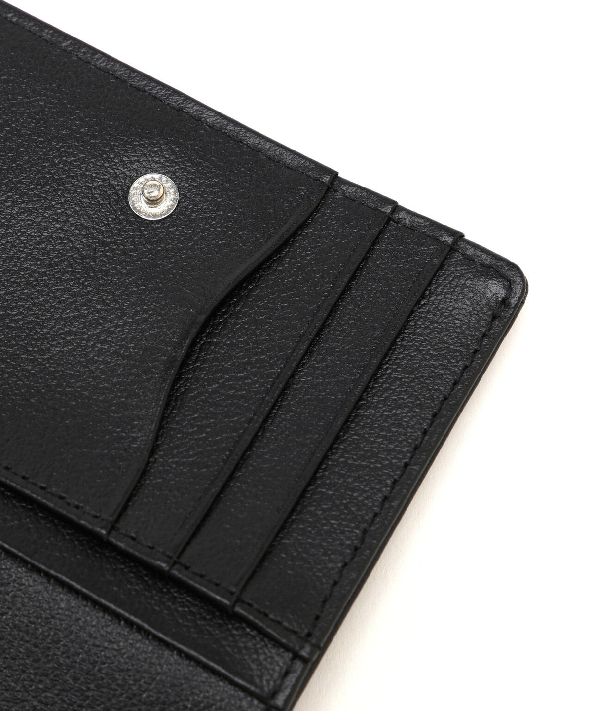SNOOPY LEATHER COLLECTION/スヌーピーレザーコレクション/ステッチシリーズ 2ルーム二つ折