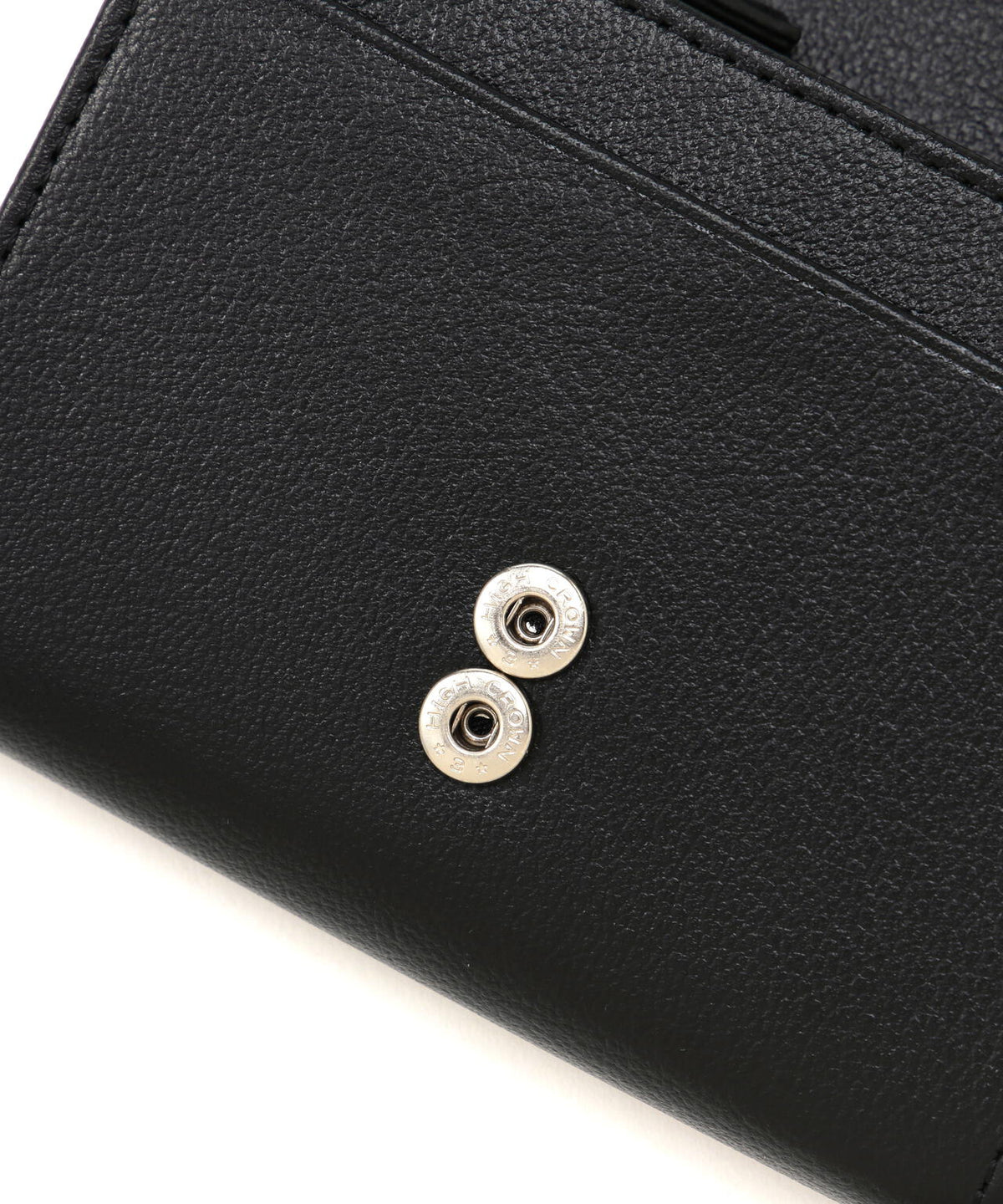SNOOPY LEATHER COLLECTION/スヌーピーレザーコレクション/ステッチシリーズ 2ルーム二つ折