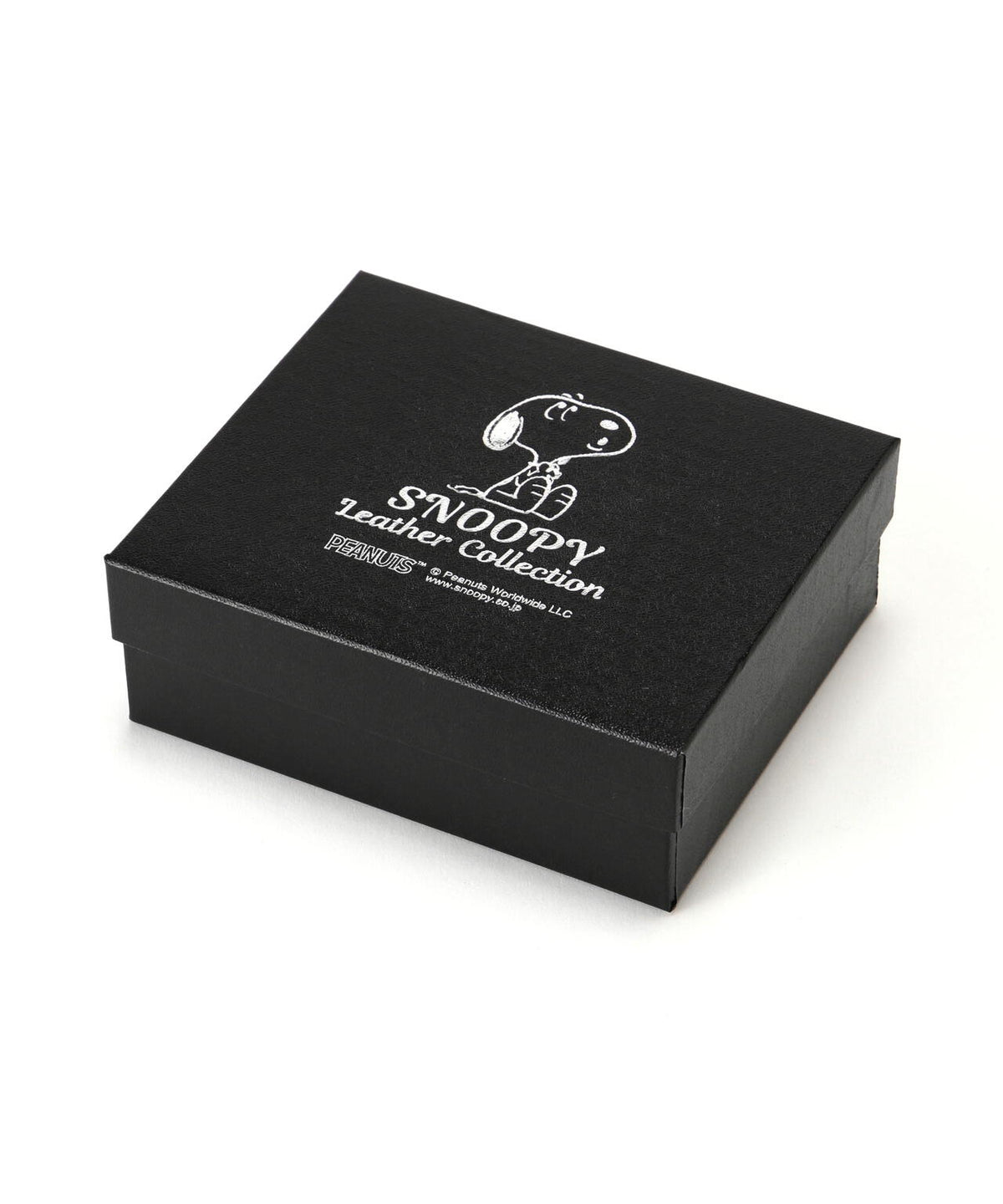 SNOOPY LEATHER COLLECTION/スヌーピーレザーコレクション/ステッチシリーズ 2ルーム二つ折