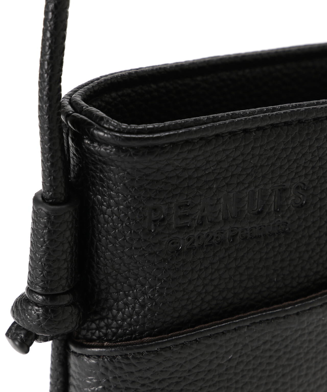 SNOOPY LEATHER COLLECTION/スヌーピーレザーコレクション/スマホポシェット 立ち