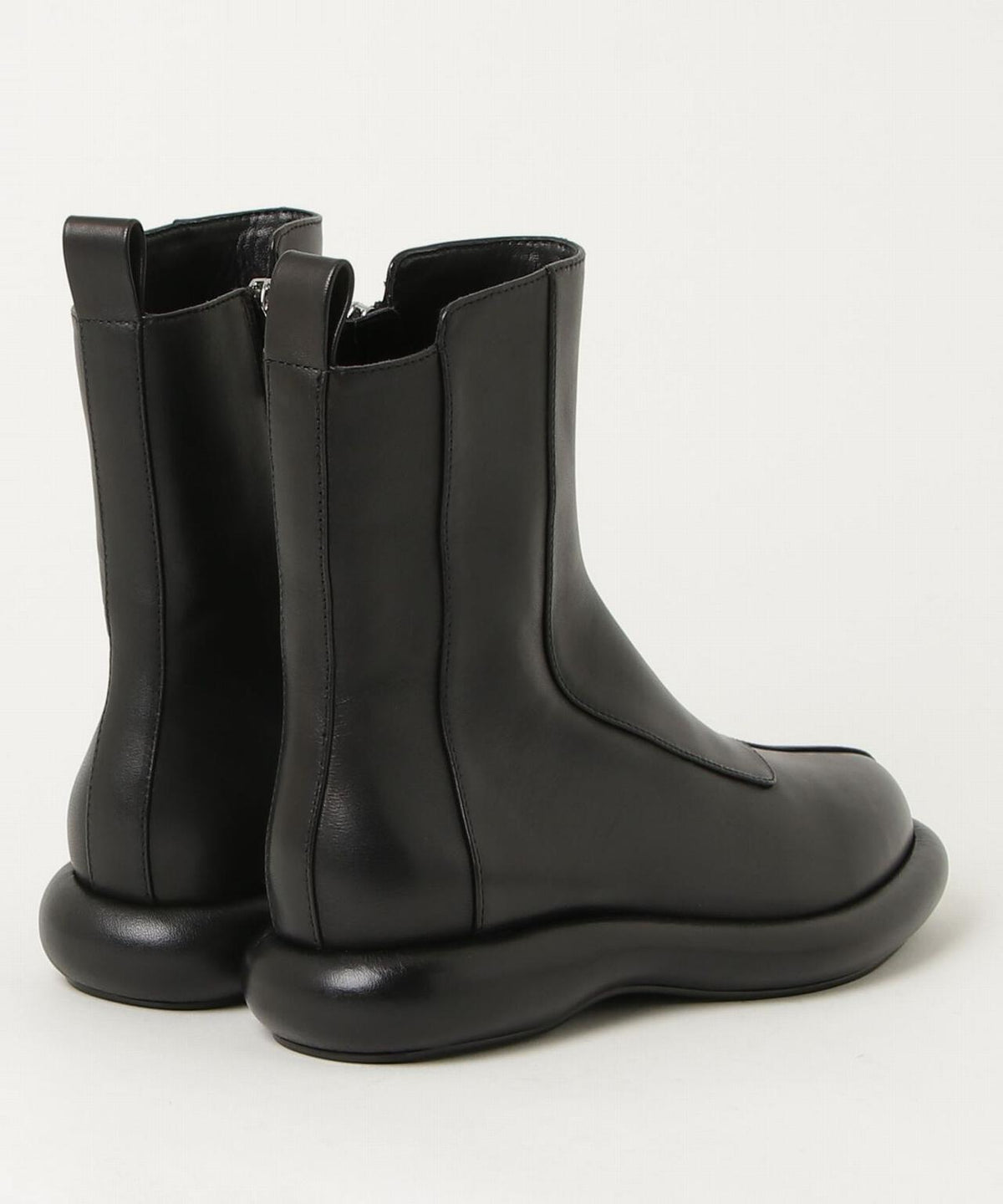 UN3D./アンスリード/ROUND LOW HEEL BOOTS/ラウンドロウヒールブーツ