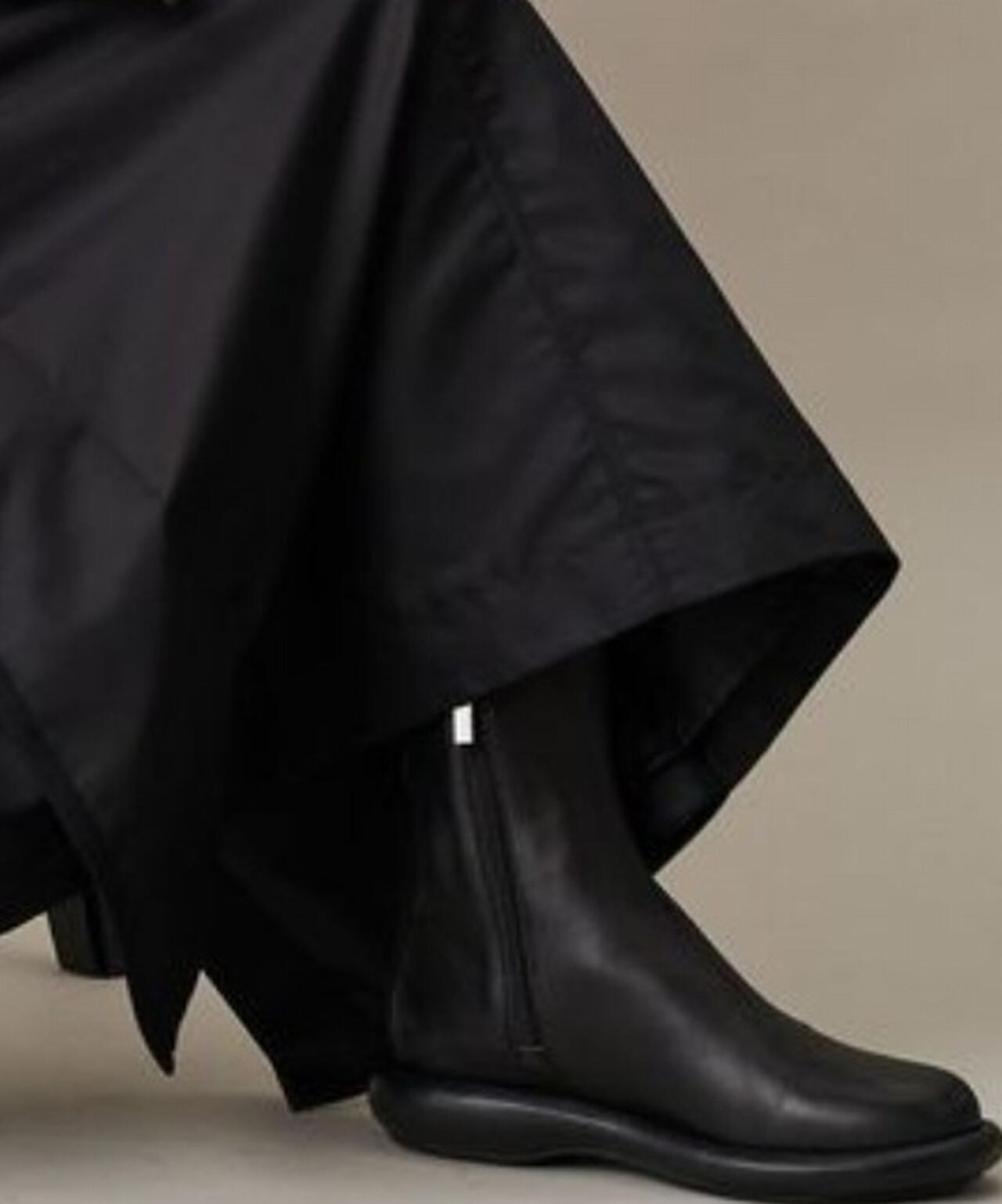 UN3D./アンスリード/ROUND LOW HEEL BOOTS/ラウンドロウヒールブーツ