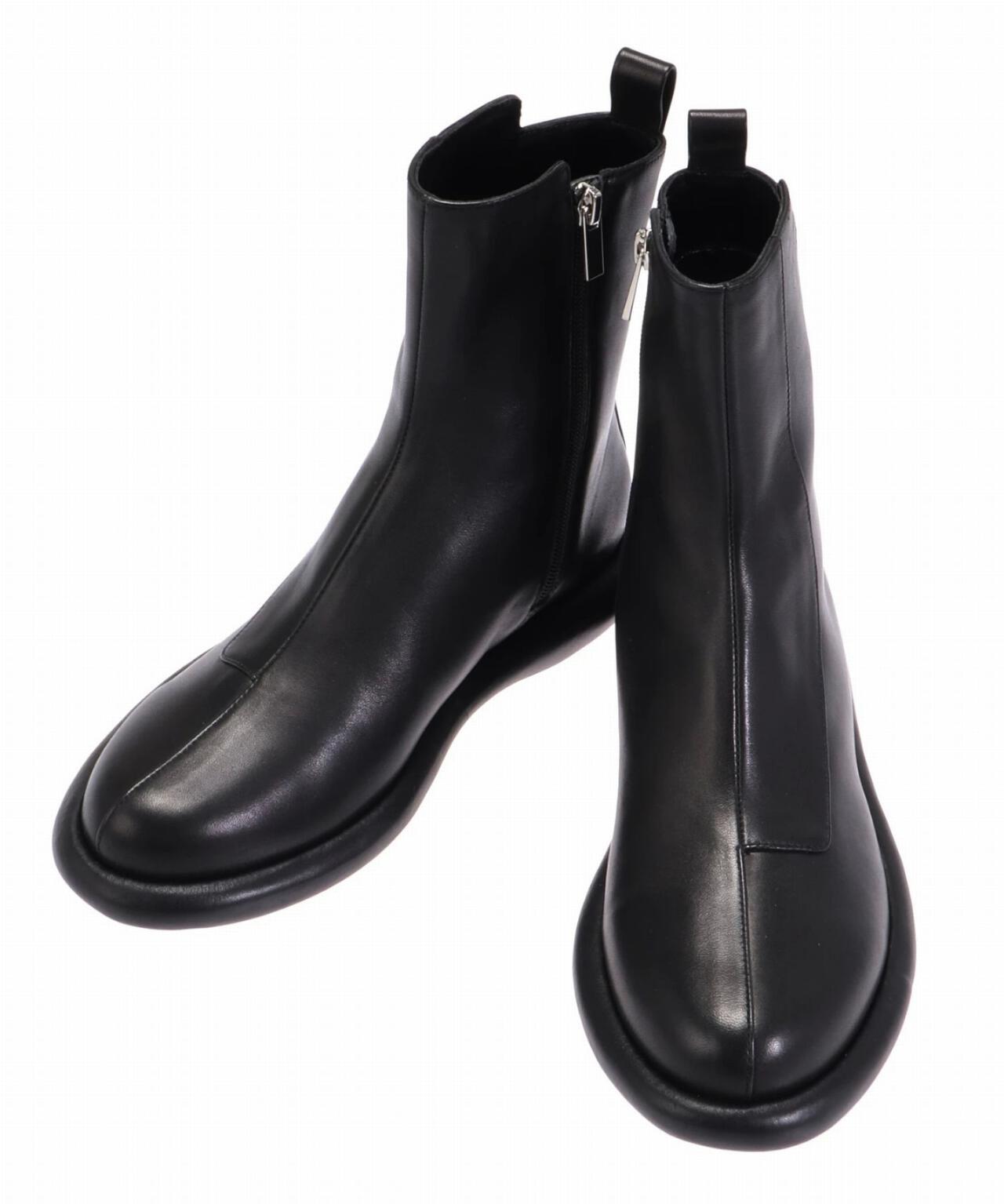 UN3D./アンスリード/ROUND LOW HEEL BOOTS/ラウンドロウヒールブーツ