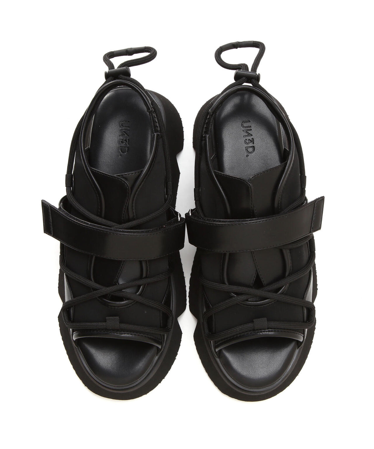 UN3D./アンスリード/WAVE CODE VOLUME SOLE SANDALS
