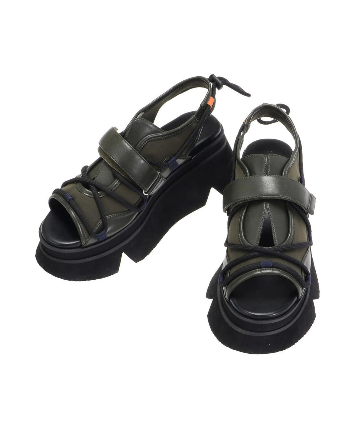 UN3D./アンスリード/WAVE CODE VOLUME SOLE SANDALS