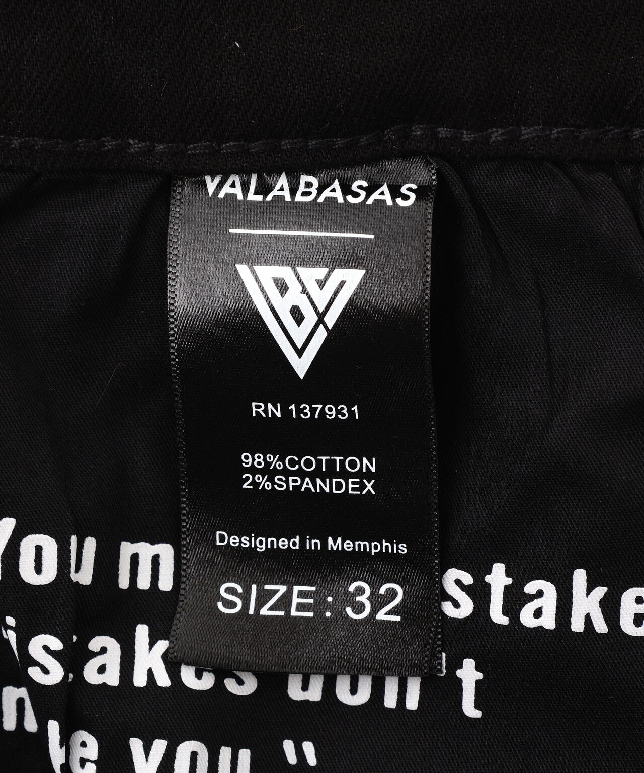 Valabasas/バラバサス/BLACK STACKED