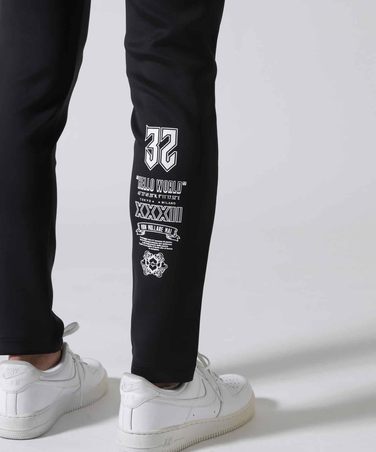 SY32 by SWEET YEARS/エスワイサーティトゥ バイ スィートイヤーズ/DOUBLE KNIT GOTHIC LOGO PA