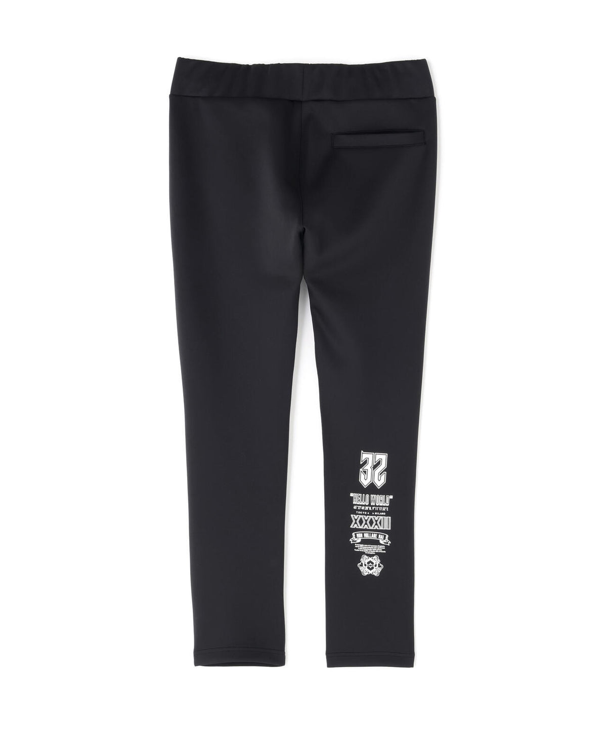 SY32 by SWEET YEARS/エスワイサーティトゥ バイ スィートイヤーズ/DOUBLE KNIT GOTHIC LOGO PA