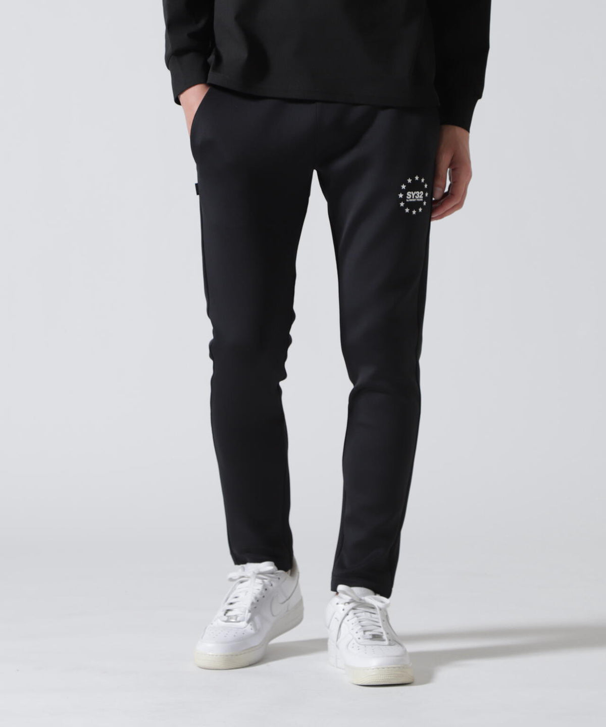 SY32 by SWEET YEARS/エスワイサーティトゥ バイ スィートイヤーズ/DOUBLE KNIT GOTHIC LOGO PA