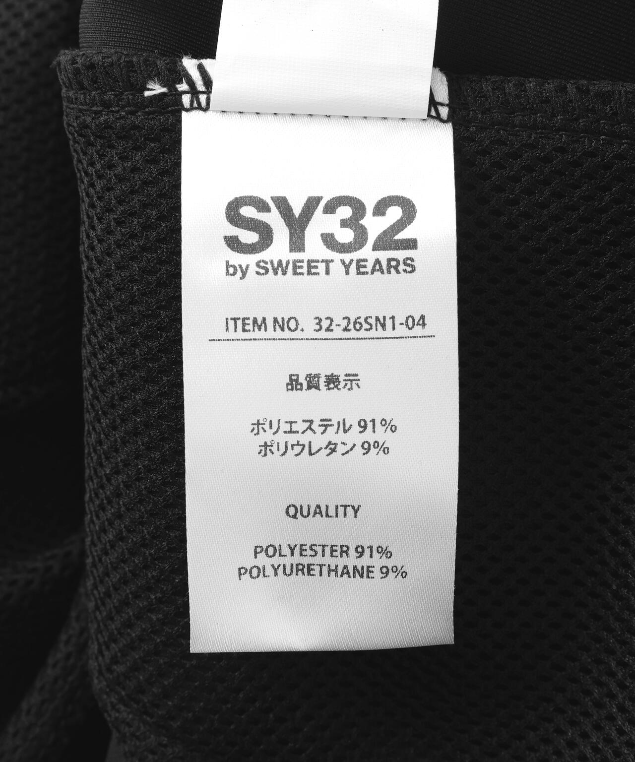 SY32 by SWEET YEARS/エスワイサーティトゥ バイ スィートイヤーズ/DOUBLE KNIT GOTHIC LOGO PA