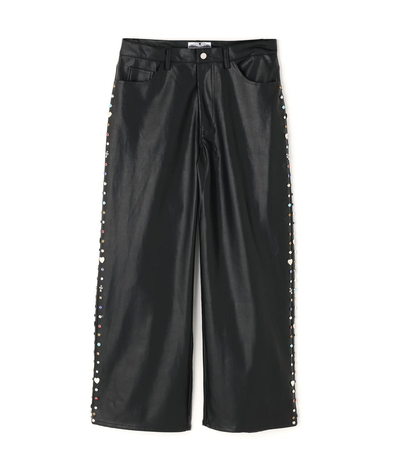 Bloomyard/ブルームヤード/Fake LeatherSide Studs Pants
