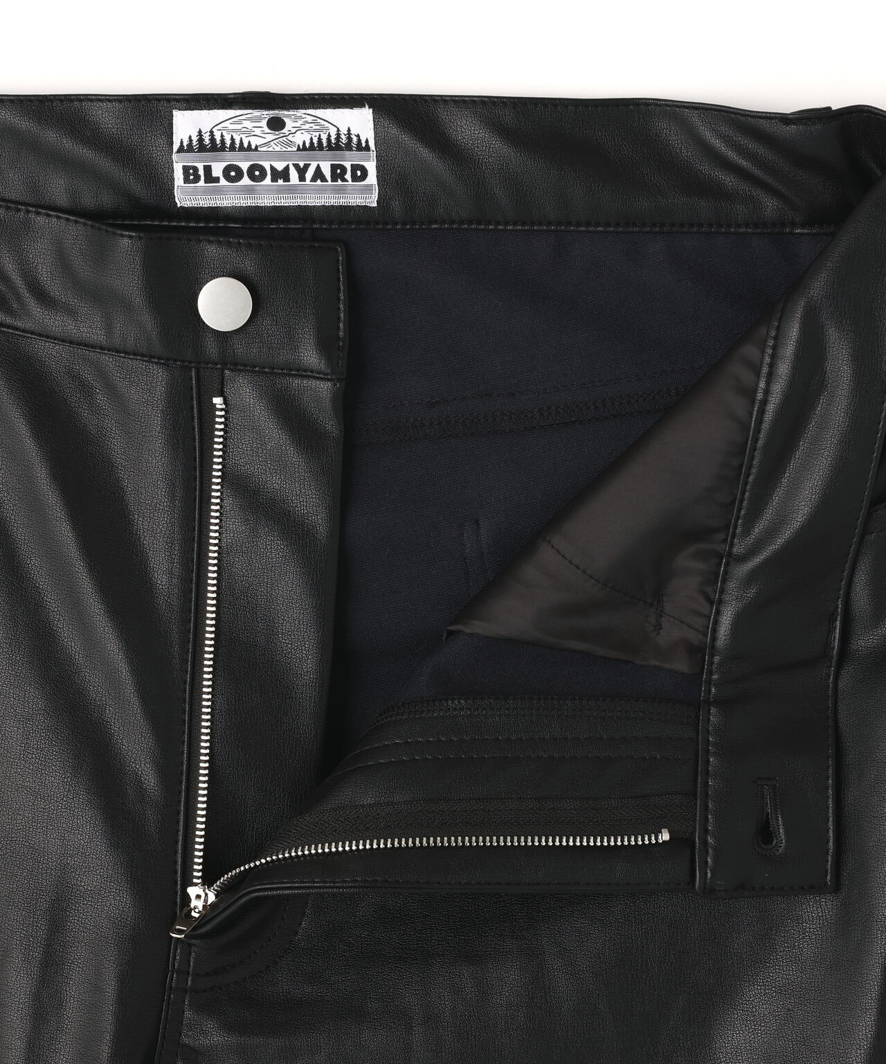 Bloomyard/ブルームヤード/Fake LeatherSide Studs Pants