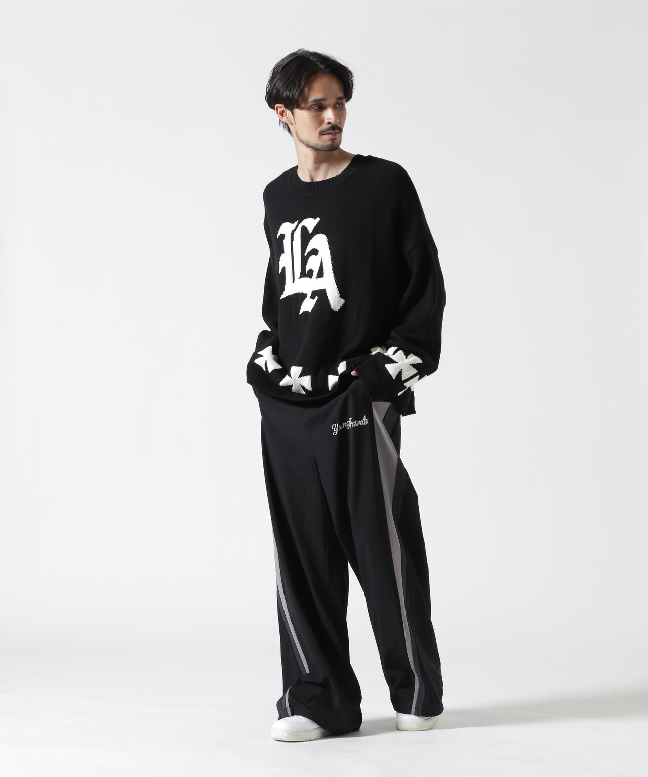 FR(13)NDS/フレンズ/NYLON TRACK PANTS