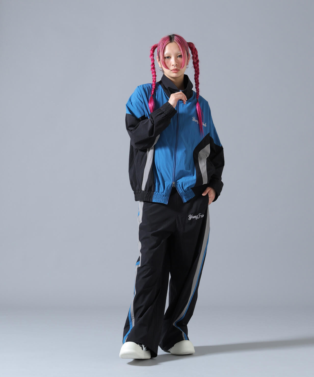 FR(13)NDS/フレンズ/NYLON TRACK PANTS