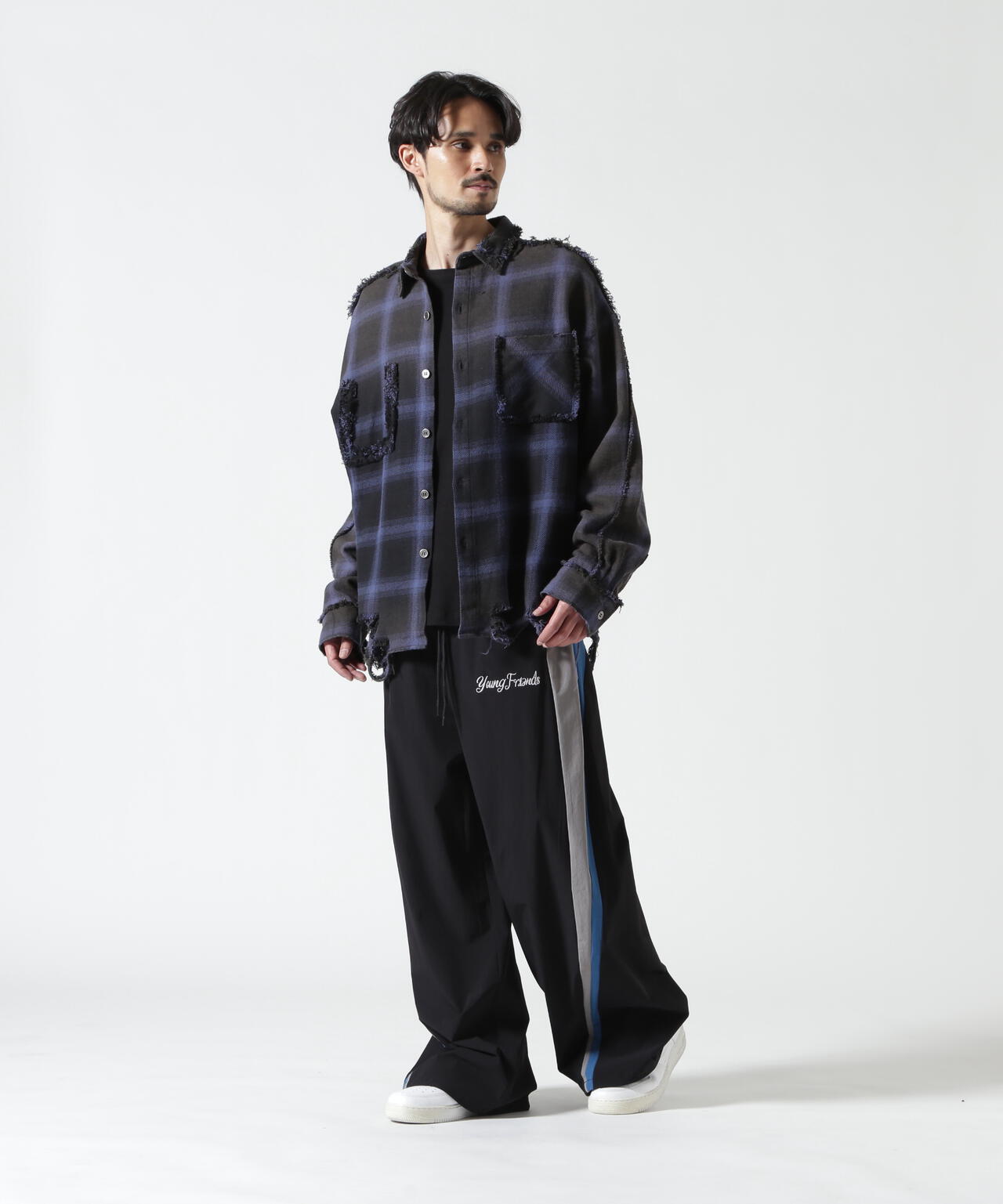 FR(13)NDS/フレンズ/NYLON TRACK PANTS