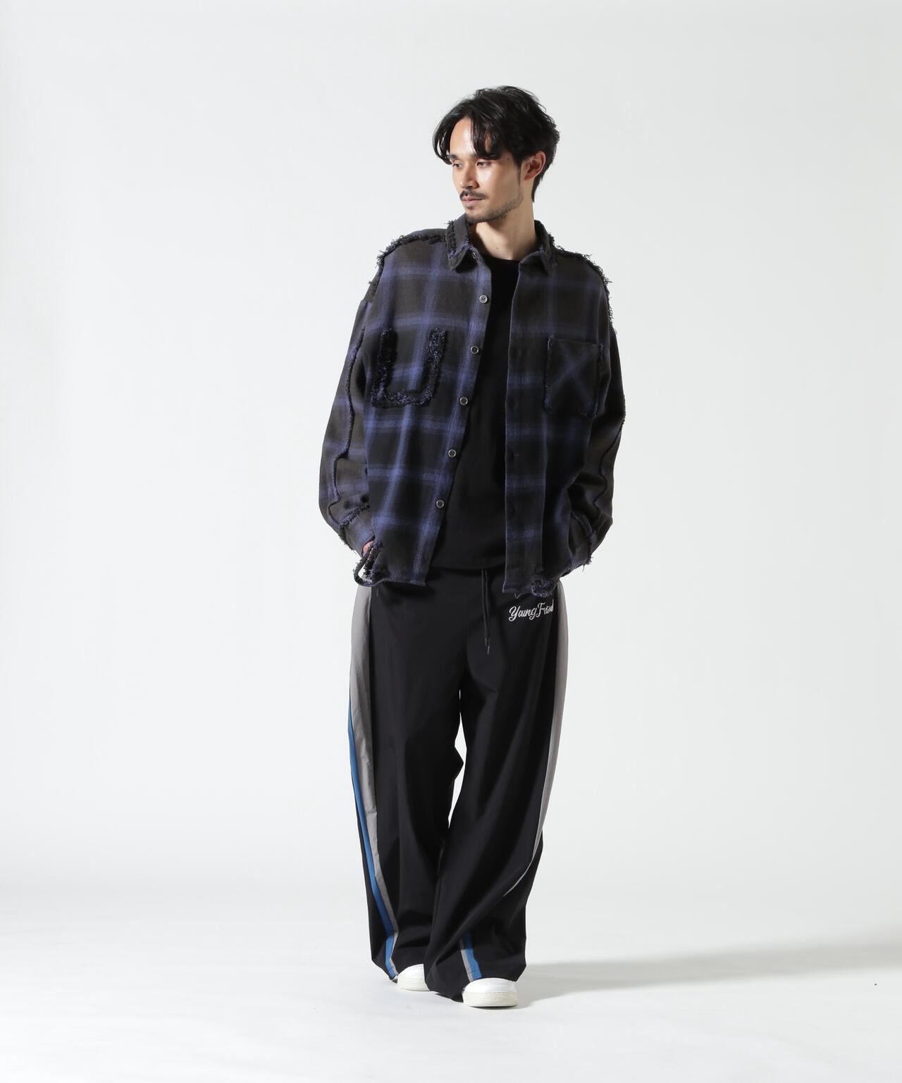 FR(13)NDS/フレンズ/NYLON TRACK PANTS