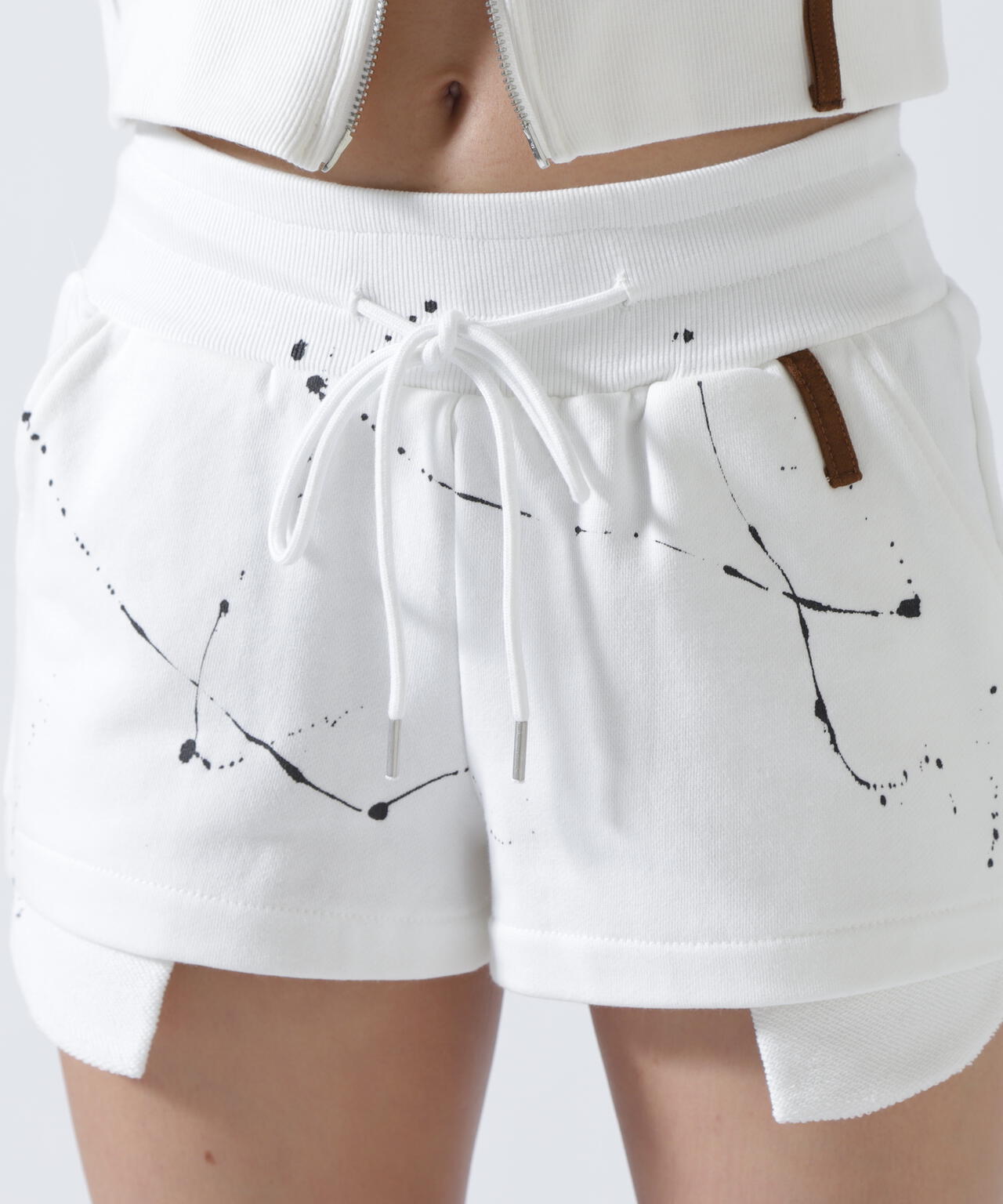 MITSUKI/ミツキ/ペイントショートパンツ