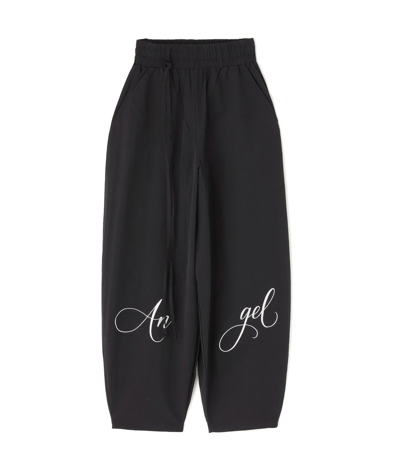 MITSUKI/ミツキ/ウエスト紐付きナイロンパンツ