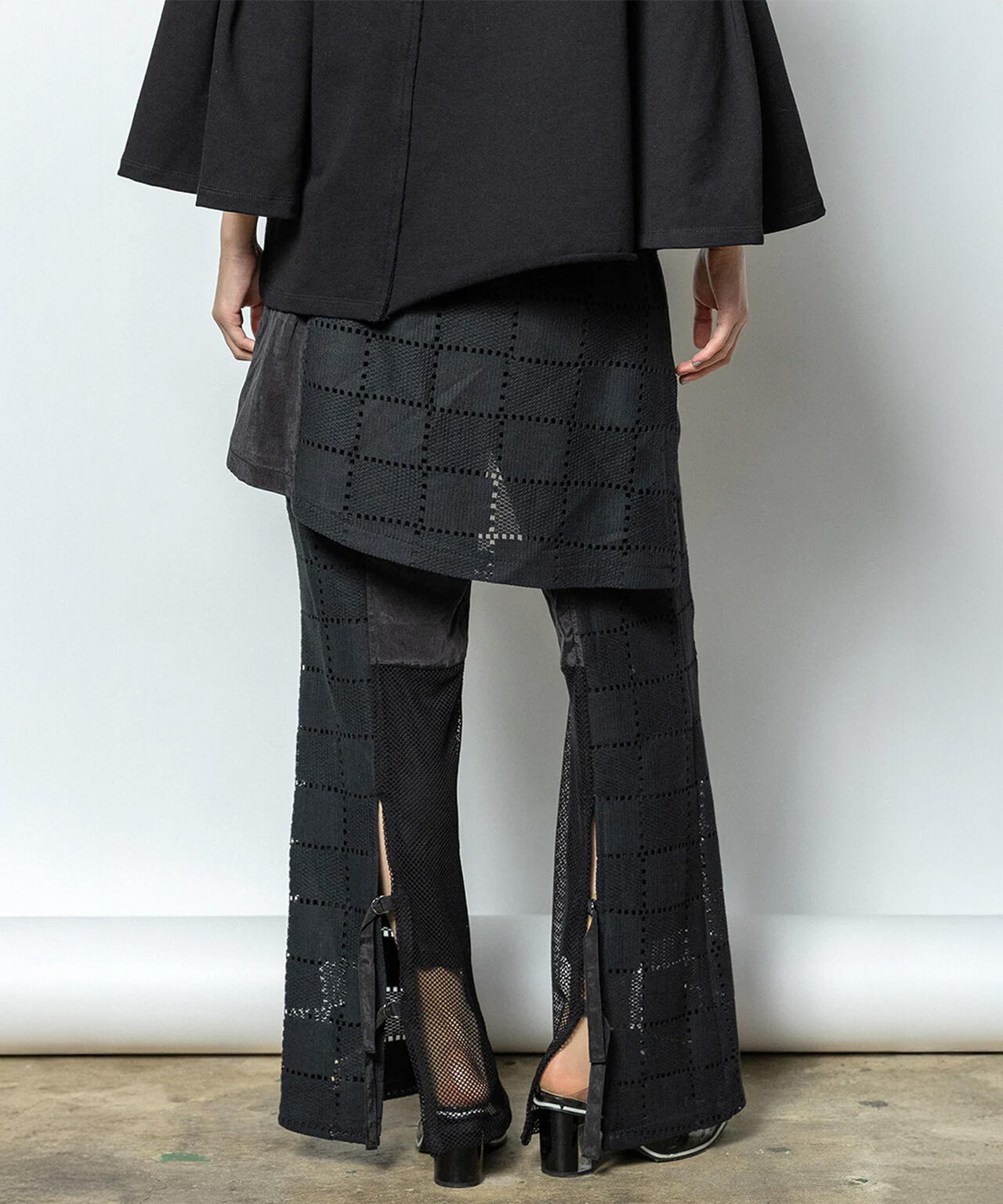 AULA AILA/アウラアイラ/SQUARE LACE PANTS SET