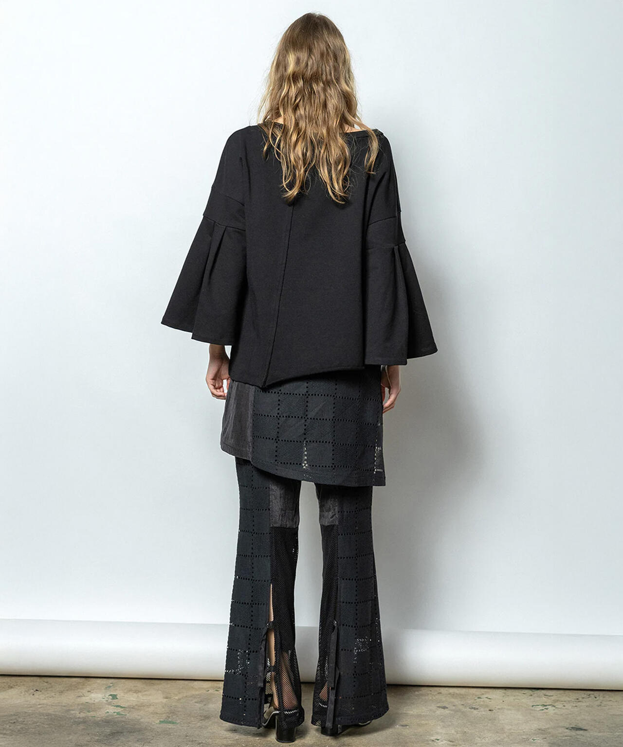 AULA AILA/アウラアイラ/SQUARE LACE PANTS SET