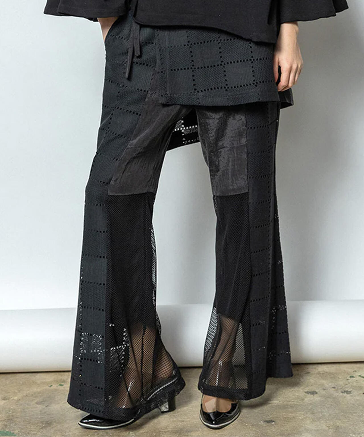AULA AILA/アウラアイラ/SQUARE LACE PANTS SET