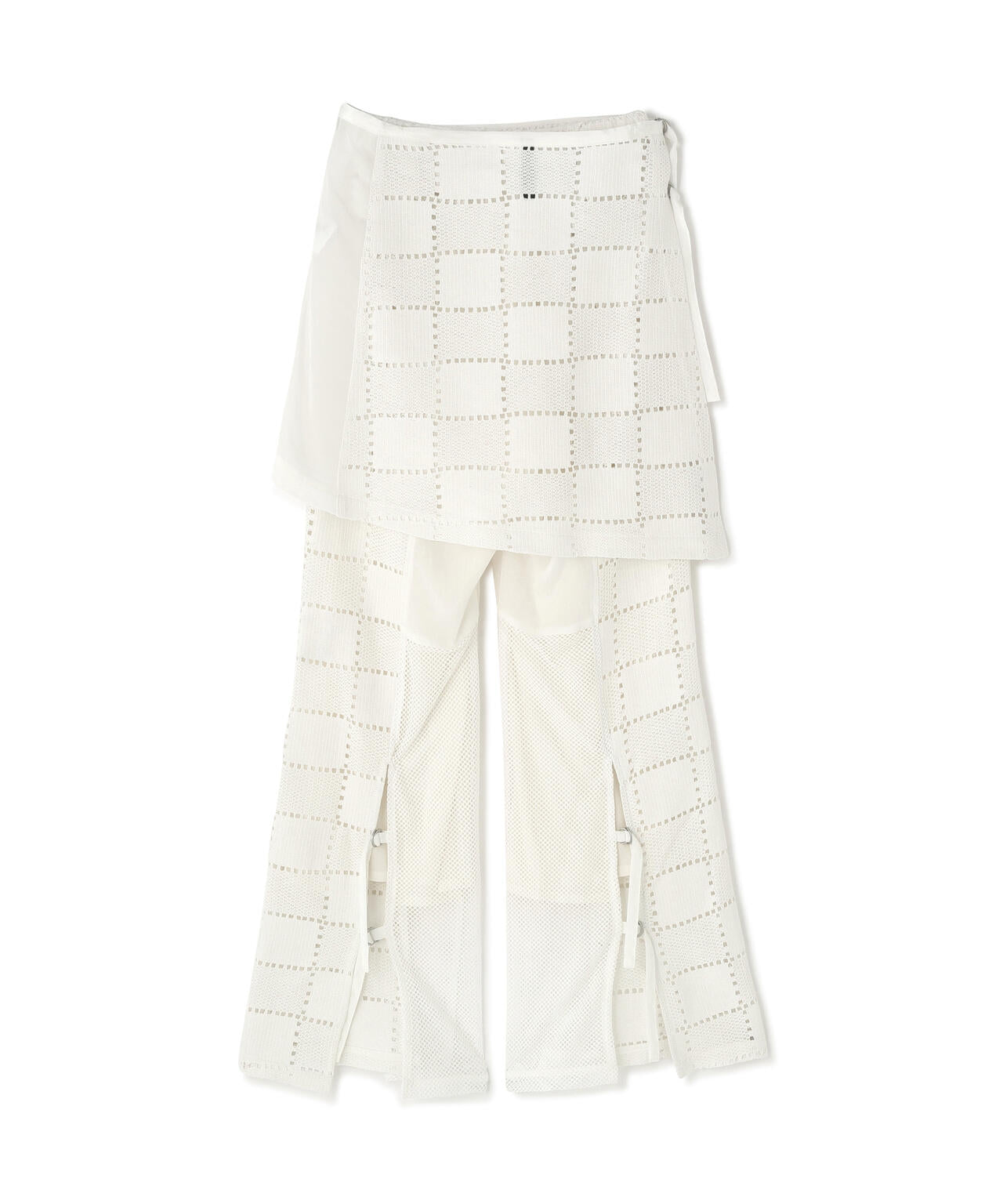 AULA AILA/アウラアイラ/SQUARE LACE PANTS SET