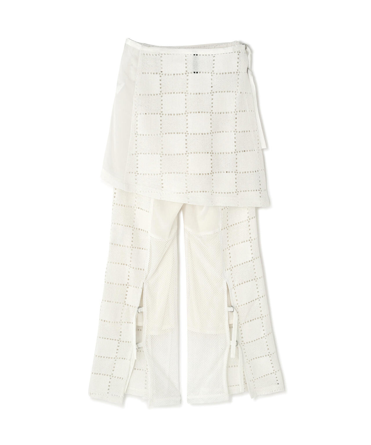 AULA AILA/アウラアイラ/SQUARE LACE PANTS SET