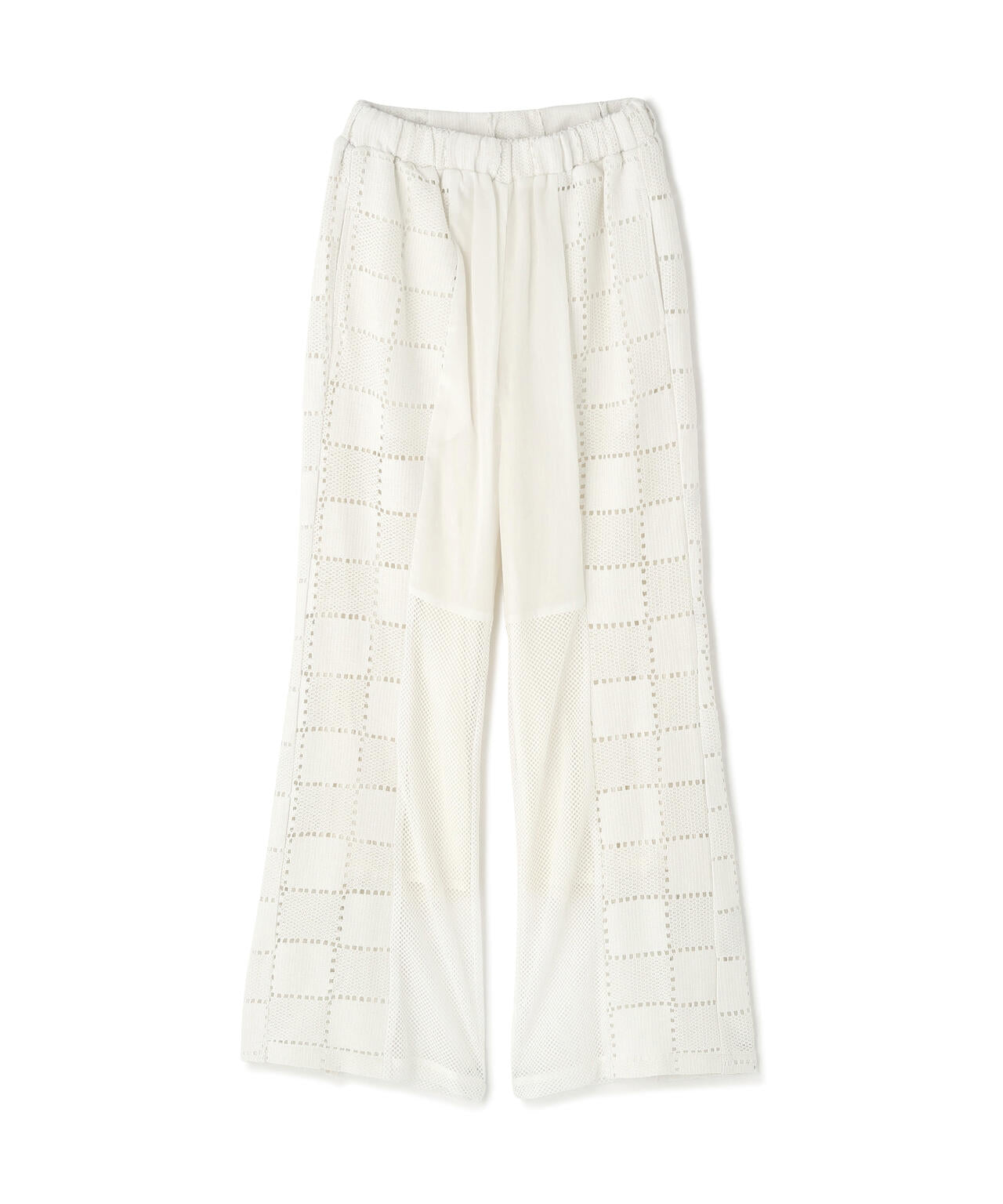 AULA AILA/アウラアイラ/SQUARE LACE PANTS SET