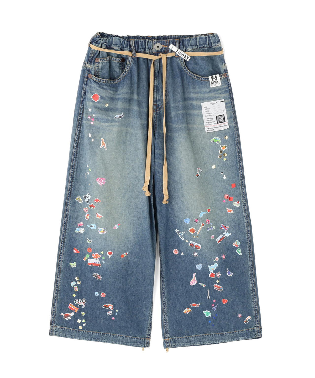 Maison MIHARAYASUHIRO/メゾン ミハラヤスヒロ/DENIM HUGE DETAIL PTS KIDS