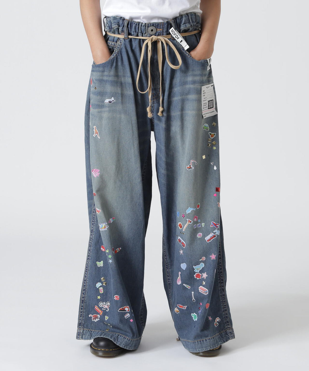 Maison MIHARAYASUHIRO/メゾン ミハラヤスヒロ/DENIM HUGE DETAIL PTS KIDS
