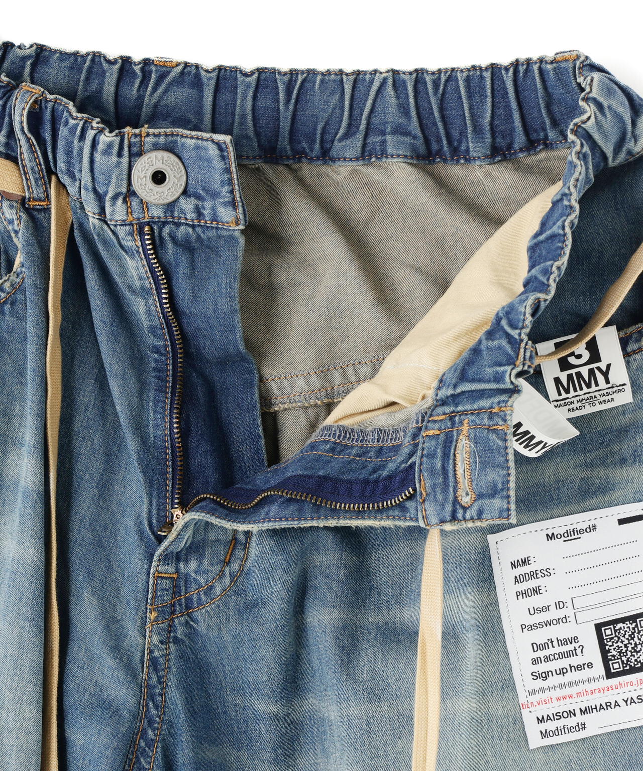 Maison MIHARAYASUHIRO/メゾン ミハラヤスヒロ/DENIM HUGE DETAIL PTS KIDS