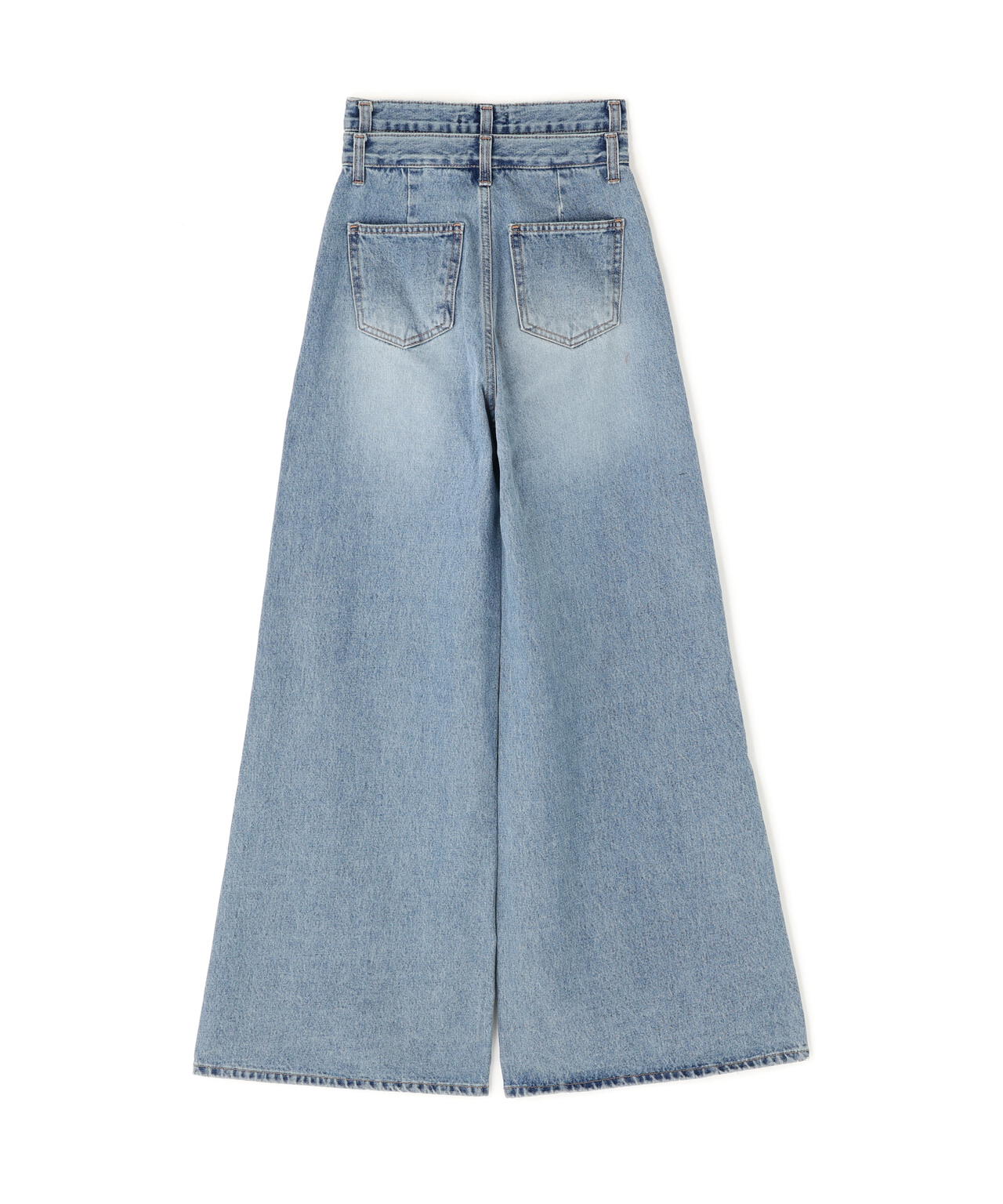 MITSUKI/ミツキ/Wウエストデニムパンツ