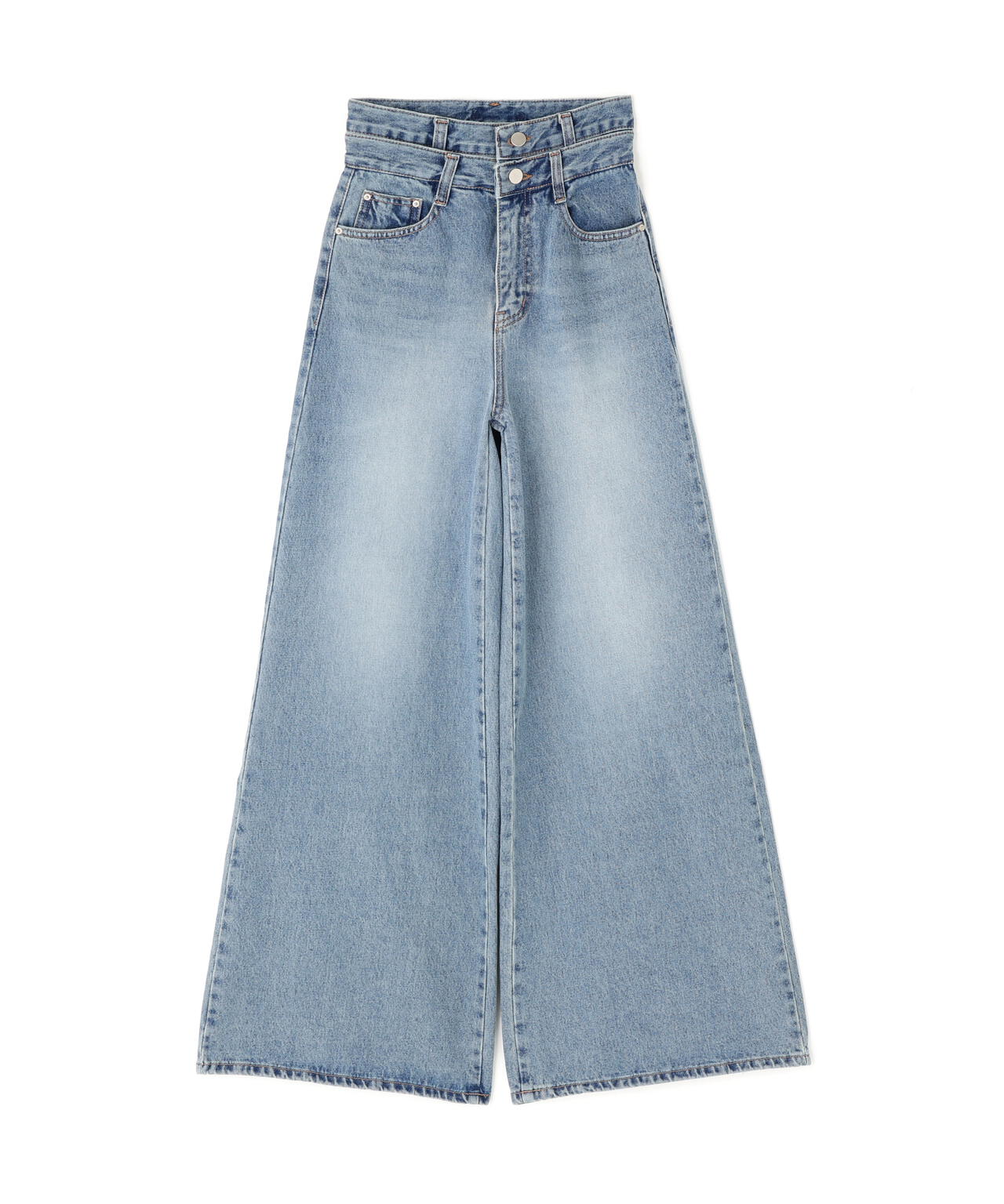 MITSUKI/ミツキ/Wウエストデニムパンツ | ROYAL FLASH（ロイヤル