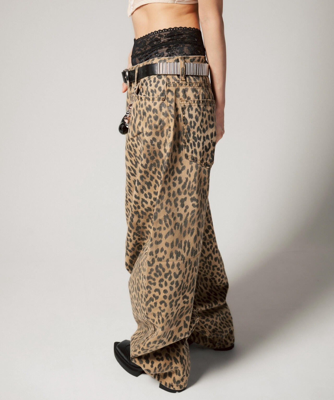 MITSUKI/ミツキ/レオパードワイドパンツ