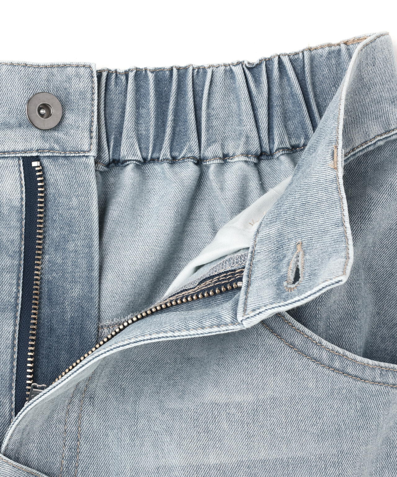 AULA AILA/アウラアイラ/別注デニムリメイクスカート