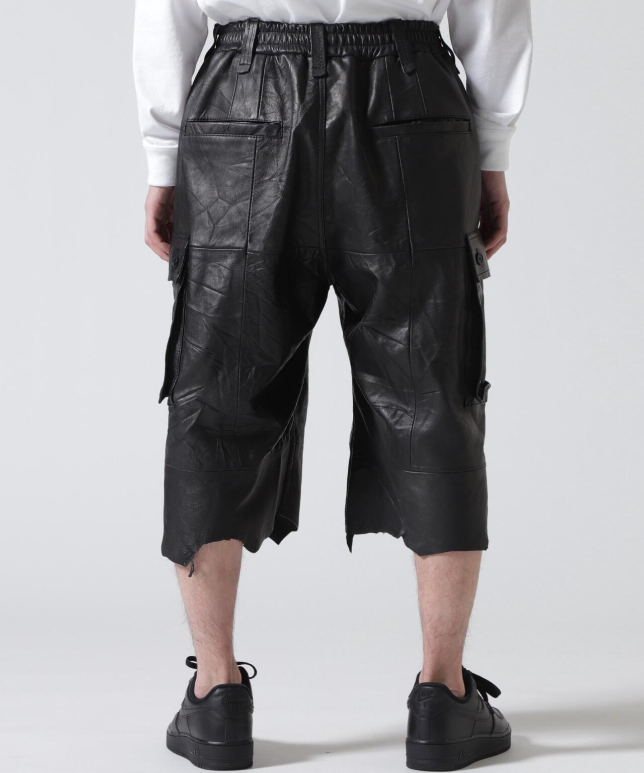 FR(13)NDS/フレンズ/REPRO-LEATHER CARGO SHORTS