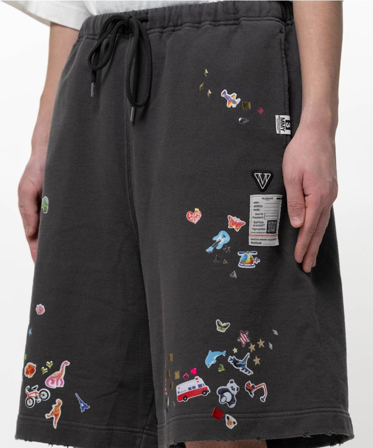 Maison MIHARAYASUHIRO/メゾン ミハラヤスヒロ/KIDS STICKER SHORTS