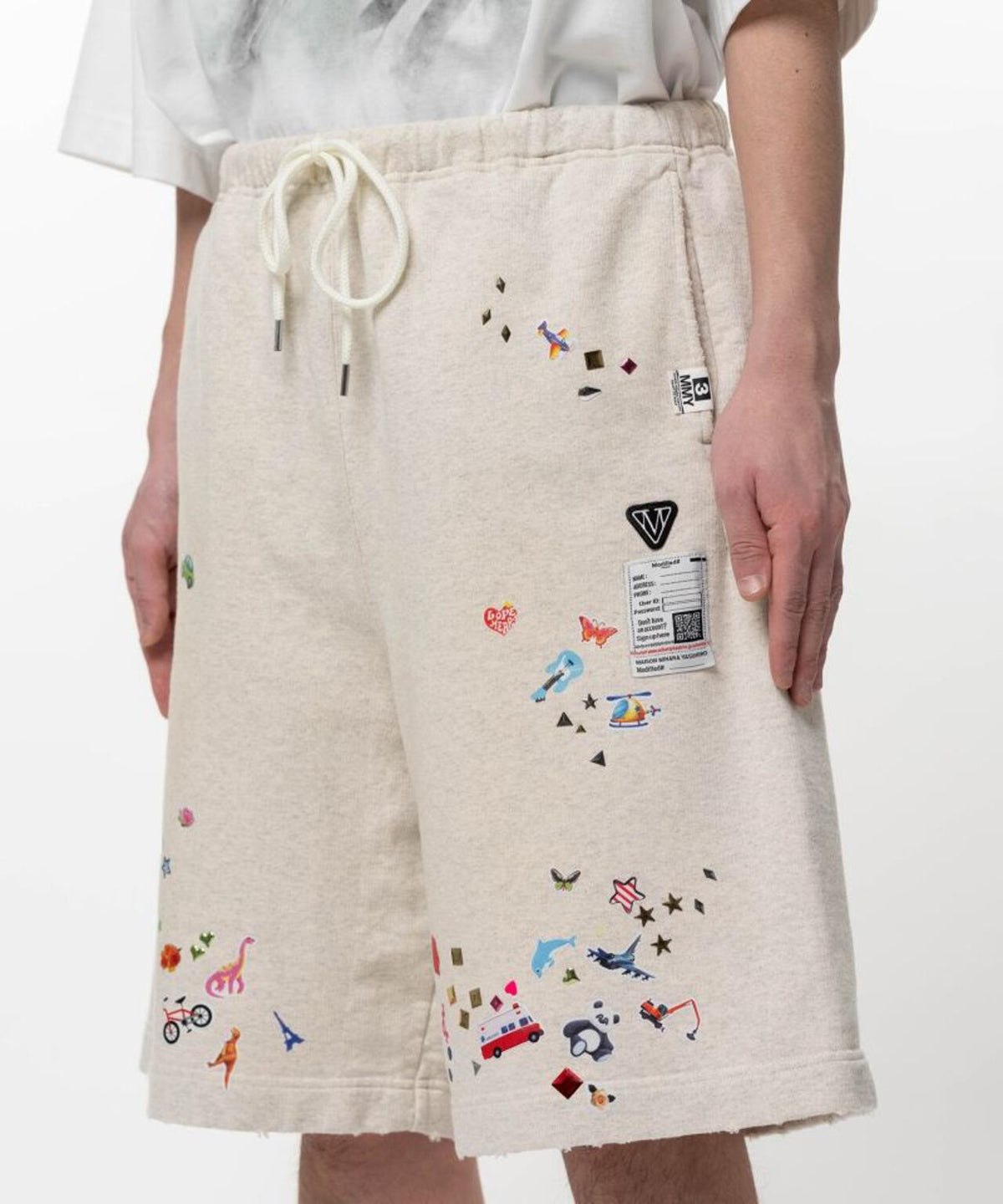 Maison MIHARAYASUHIRO/メゾン ミハラヤスヒロ/KIDS STICKER SHORTS