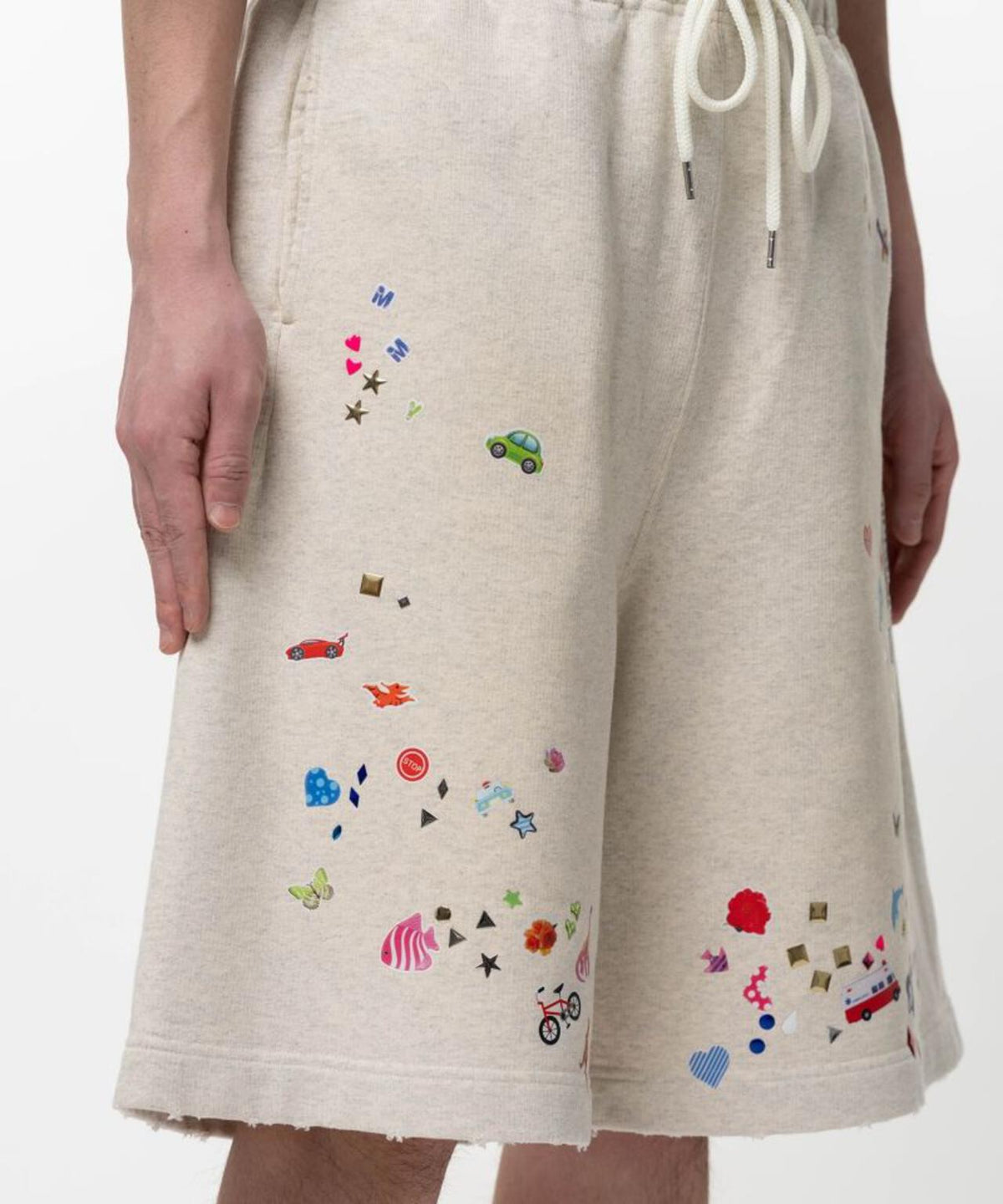 Maison MIHARAYASUHIRO/メゾン ミハラヤスヒロ/KIDS STICKER SHORTS